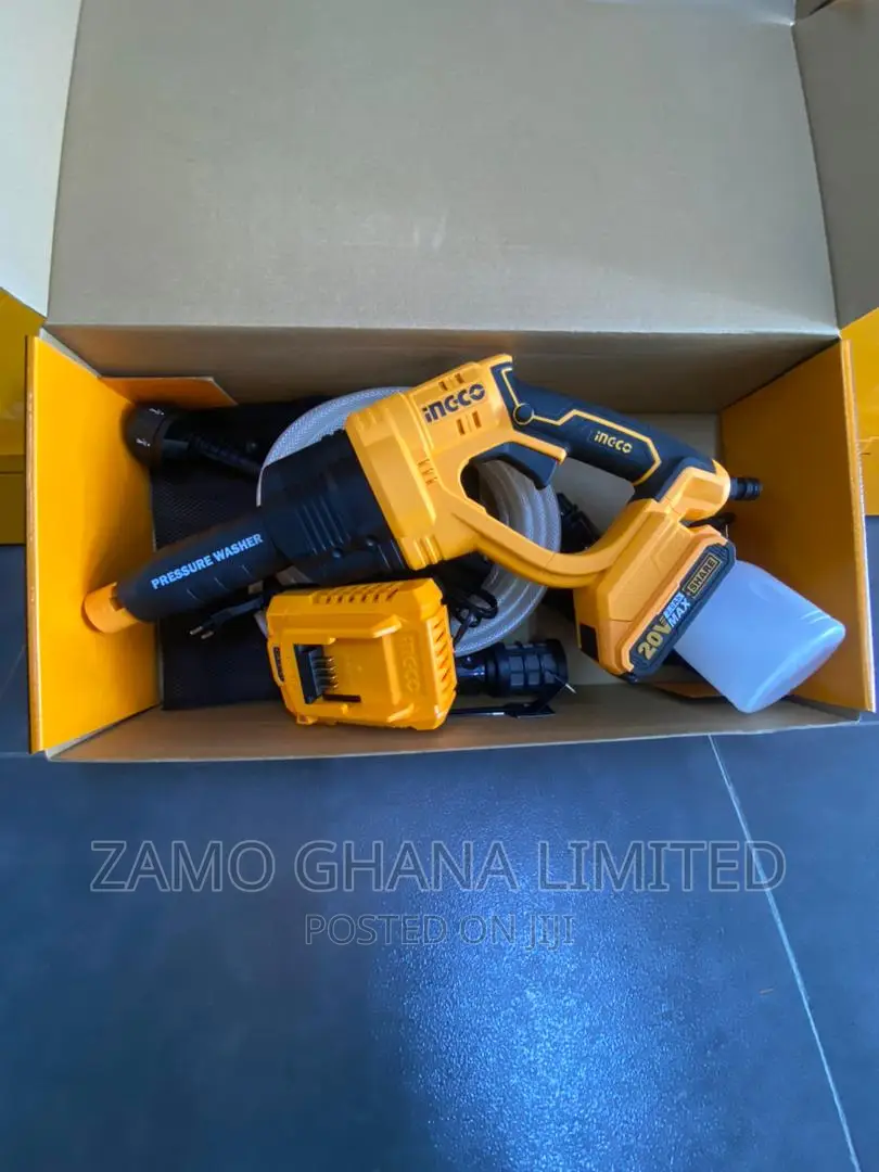 Ingco Cordless Pressure Washer 20v - Cpwli20082