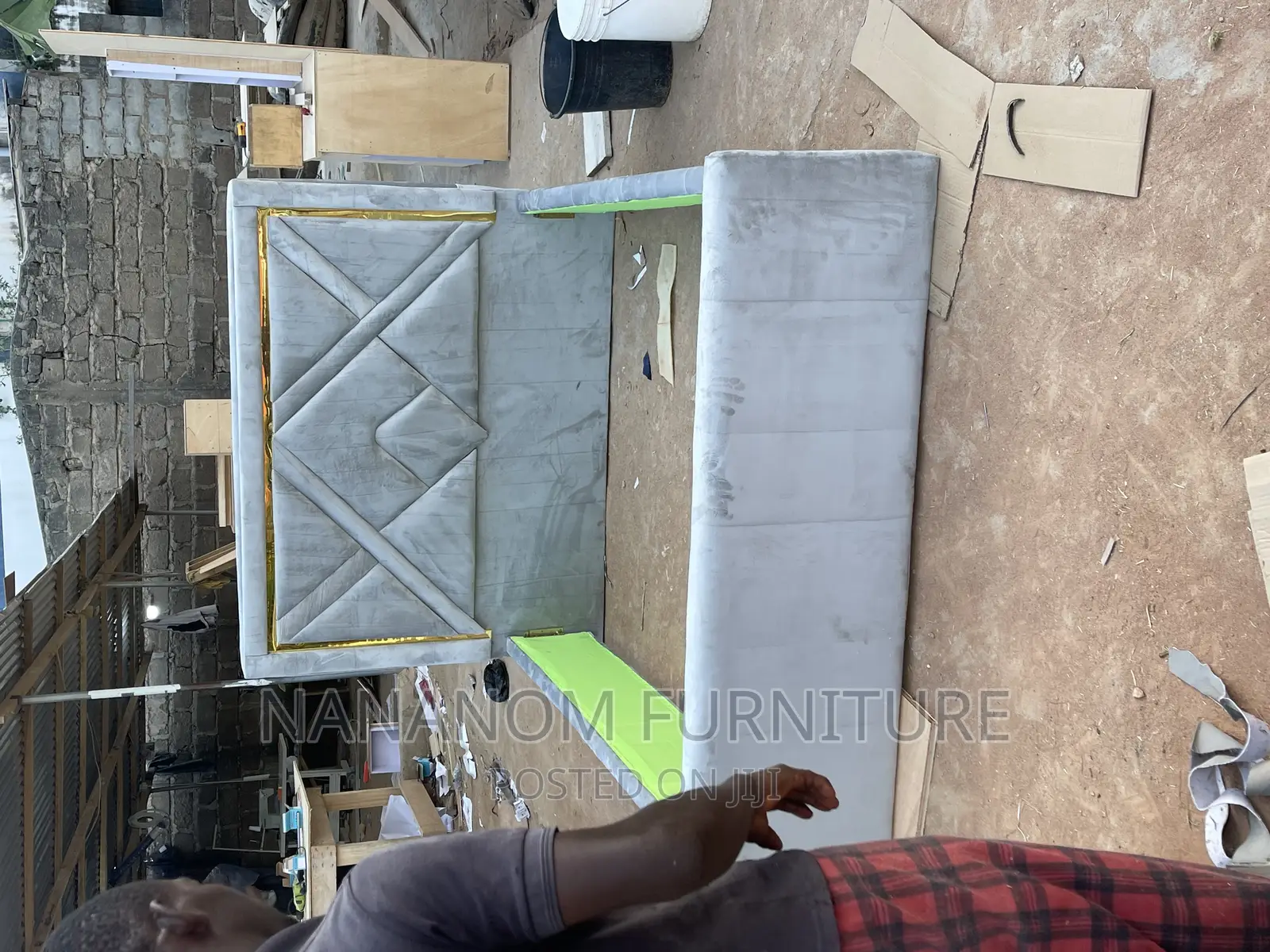 Modern Double Bed Frame Available