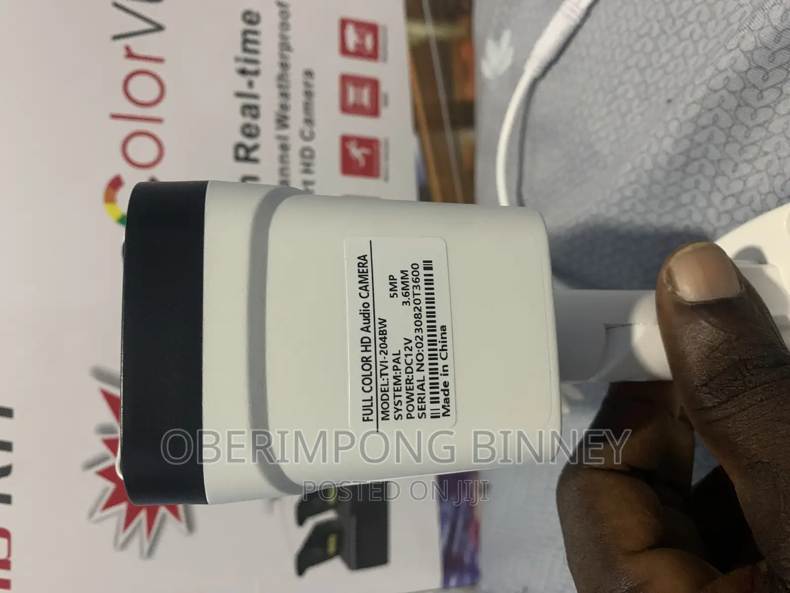CCTV 5mp Full Colored Audio Analog 4 Channel KIT Camera