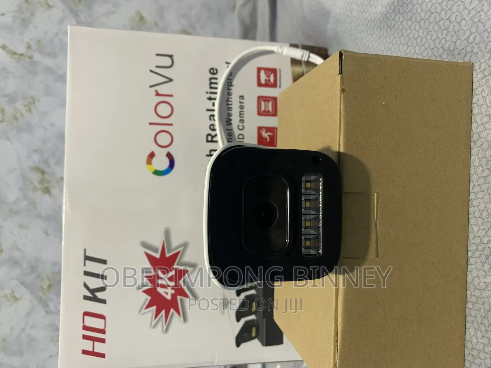 CCTV 5mp Full Colored Audio Analog 4 Channel KIT Camera