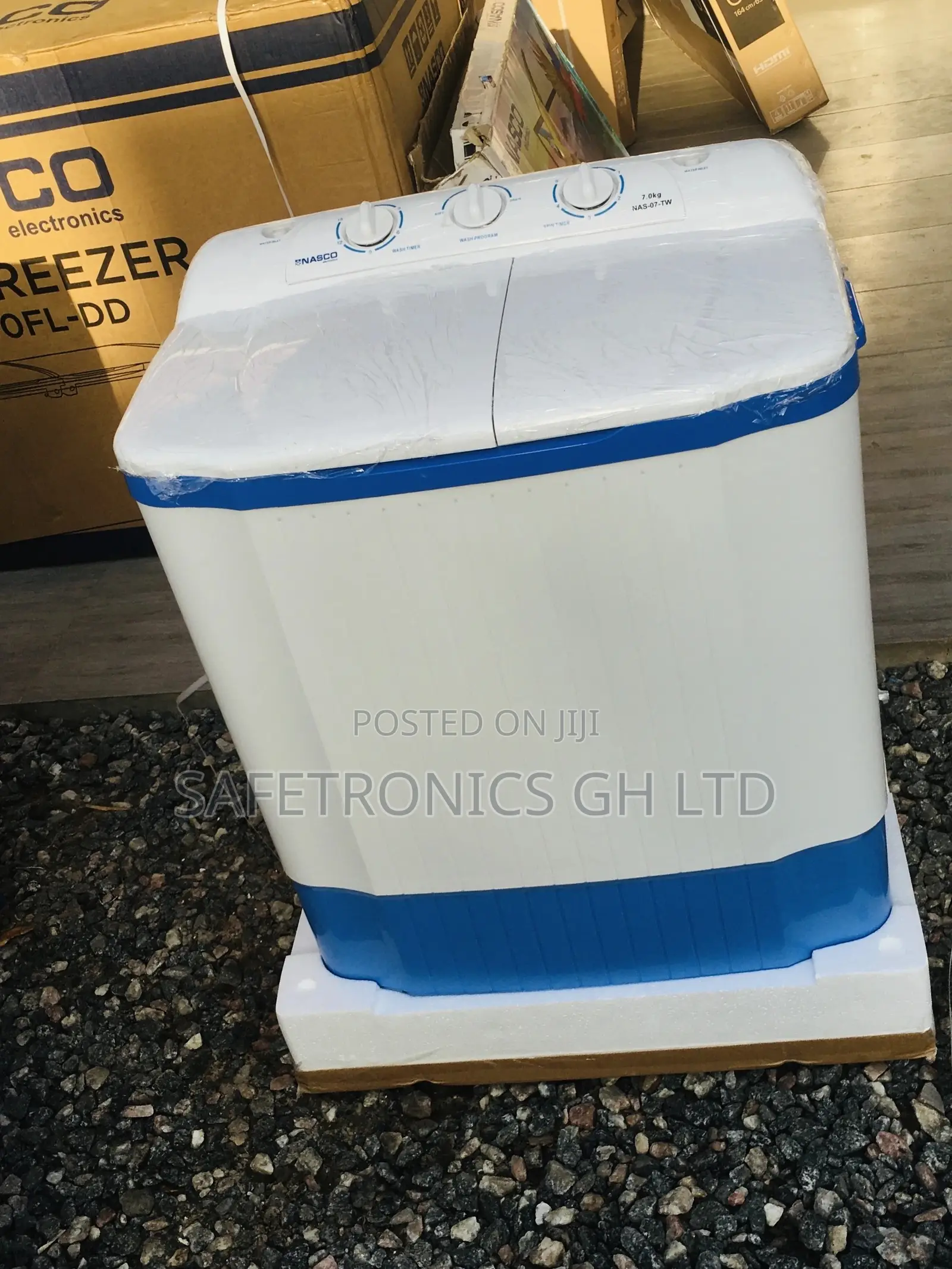 Twintub Washingmachine Topload 7kg Semiautomatic Nasco