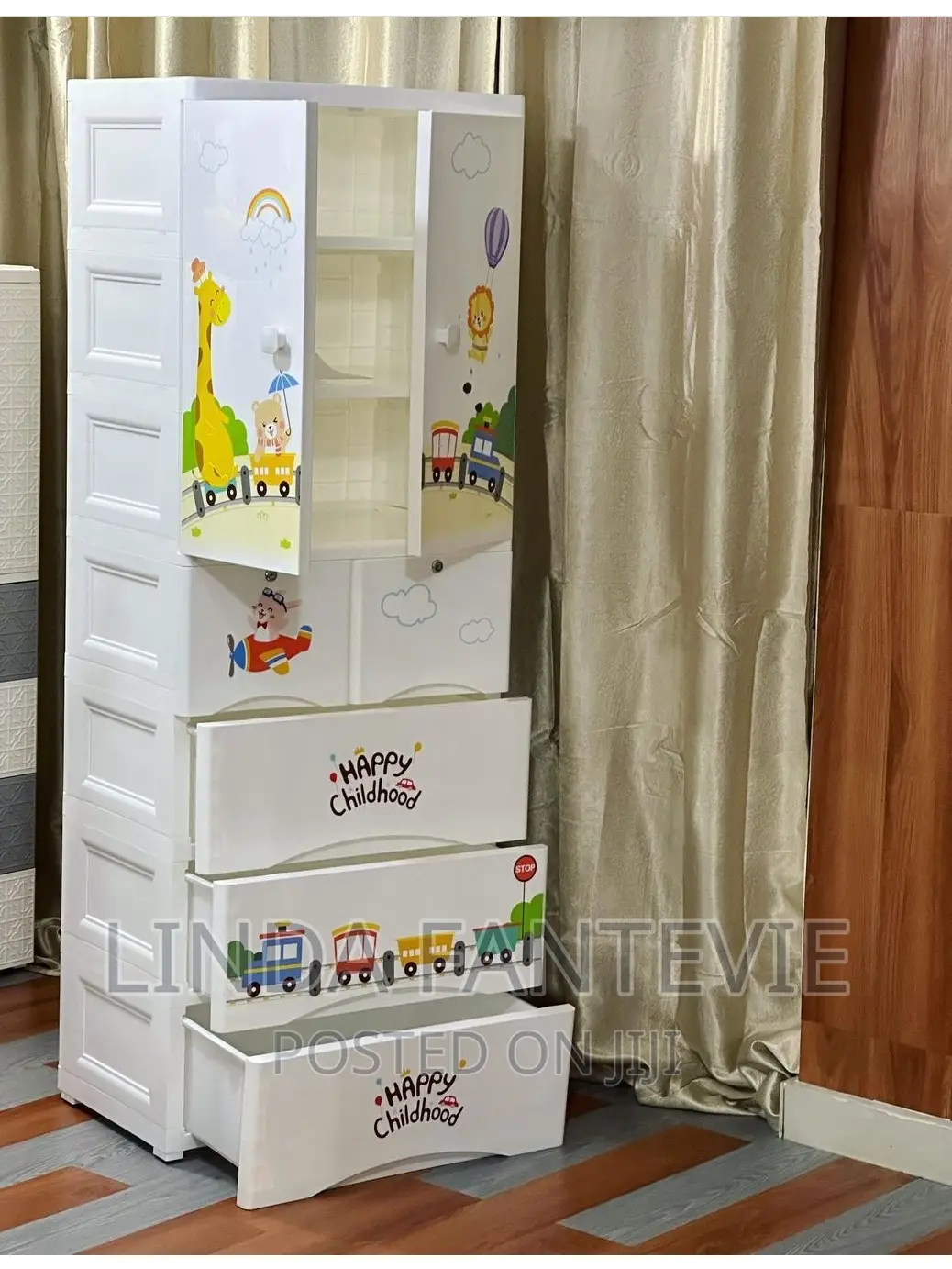 Kids Plastic Wardrobe