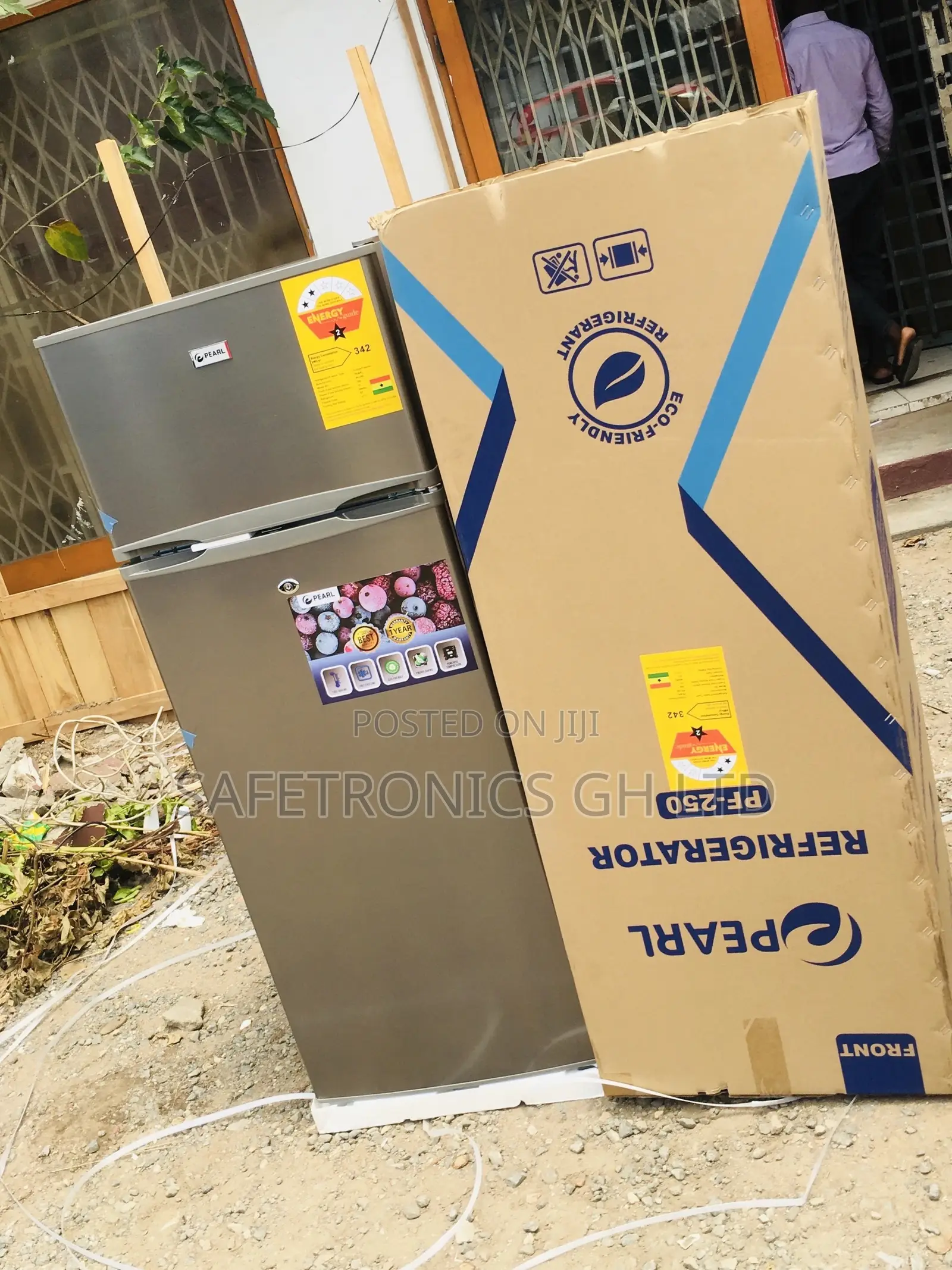 205 Liters Doubledoor Topfreezer PF-250 Pearl Fridge 