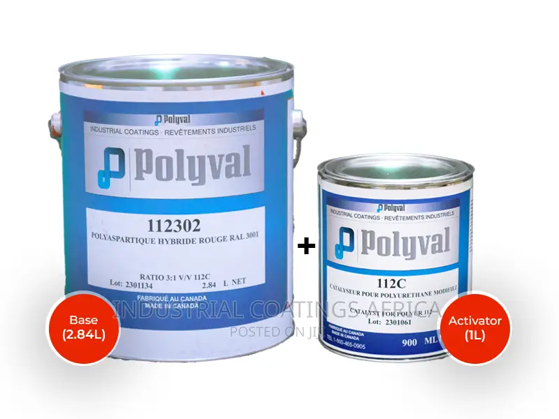 Polyur 112 DTM Direct-to-Metal, Industrial Anti-Corrosion Marine Paint