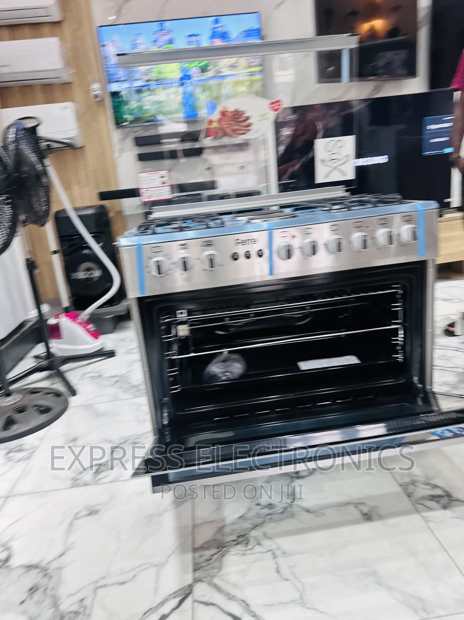 Fabulous Job Gas Electric Cooker Oven 4-2 Ferre