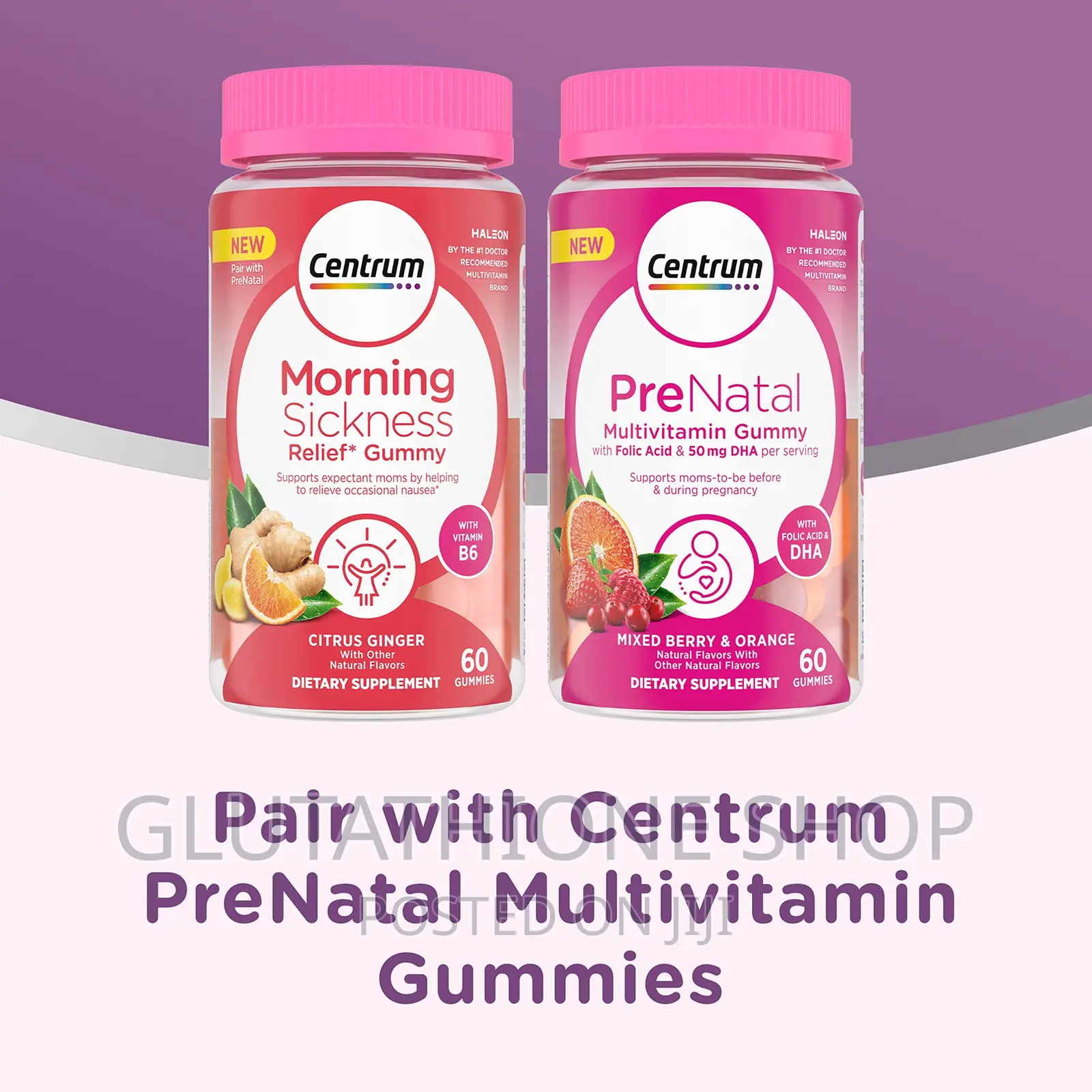 Centrum Prenatal Morning Sickness Gummy Supplement