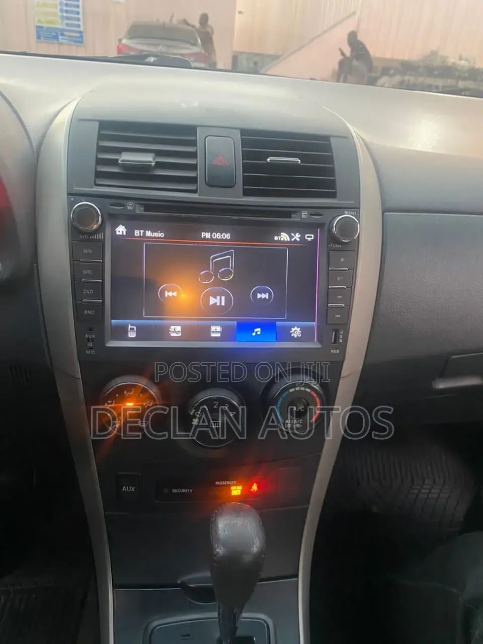 Toyota Corolla 2010/2012 Android Dvd Player