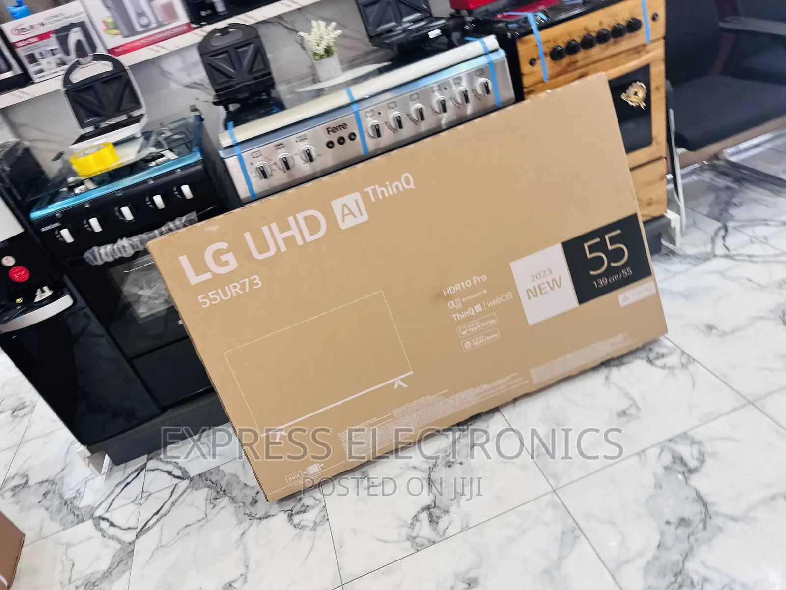 Triluminos Display UHD Smart Glossy Slim LG 55”UR730