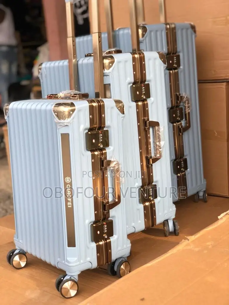 3in1 Zipless Anticrake Luxury Designer Luggage and Travel