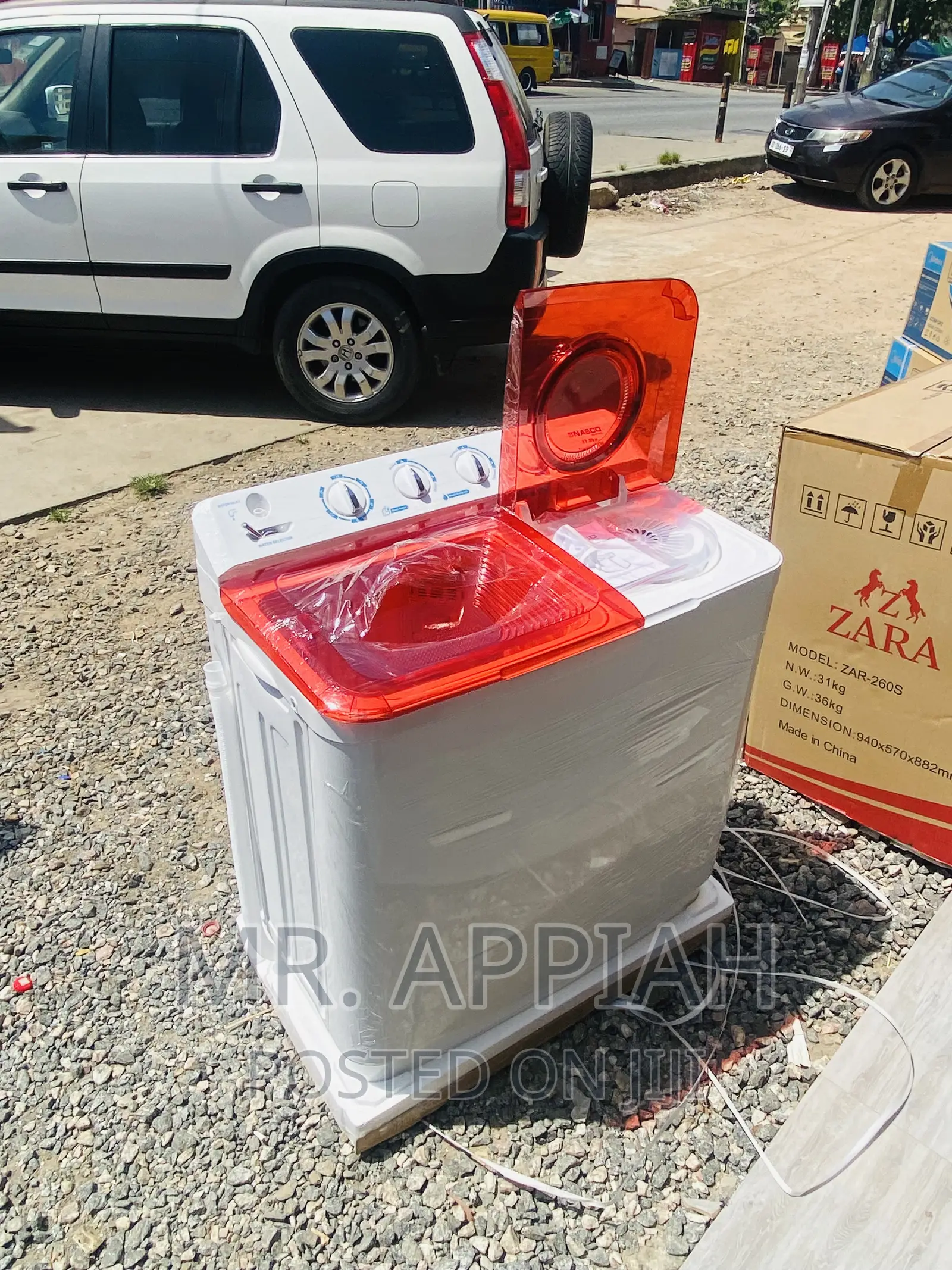 Super Affordable Nasco 11kg Washing Machine + Spin/Dry.
