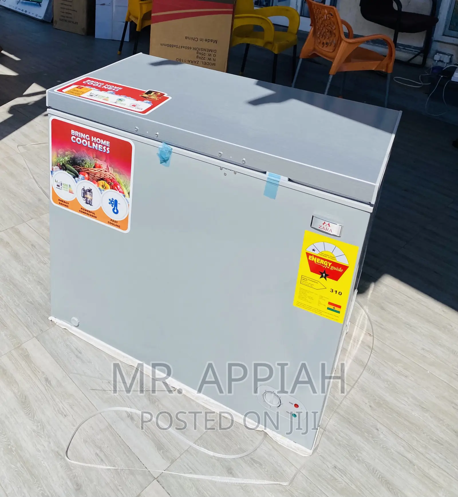 Super Schilling Zara 2601 Door Chest Freezer(Electric).