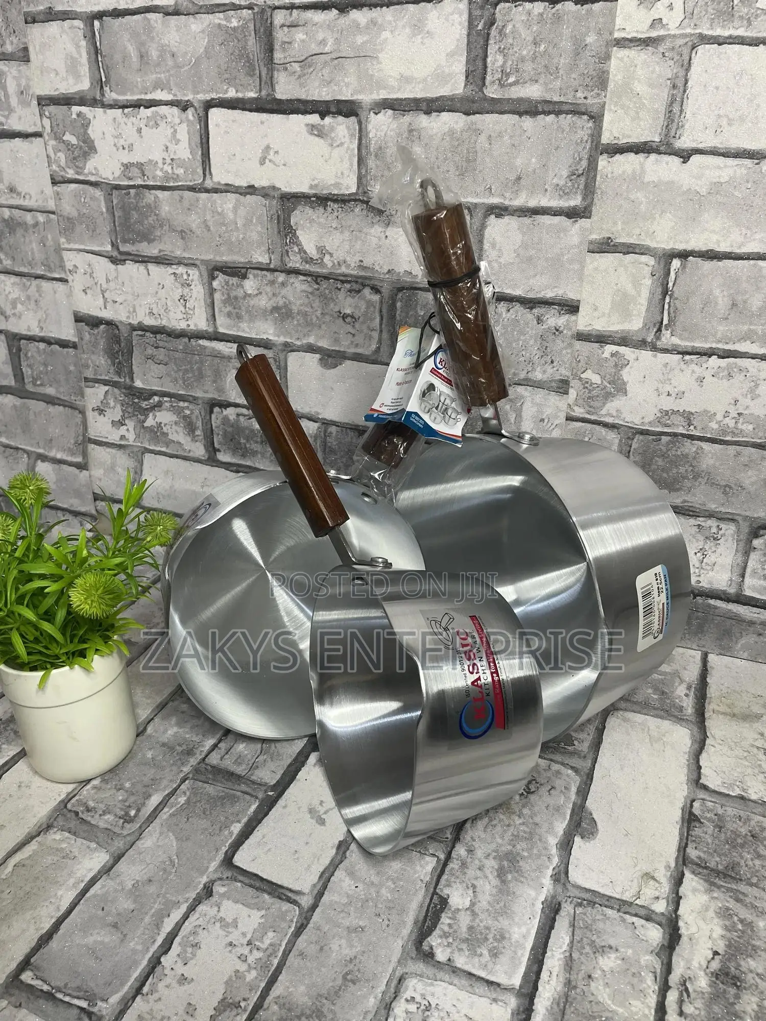 KLASSIC Aluminum Milk Pan 3set( Banku Bowls)