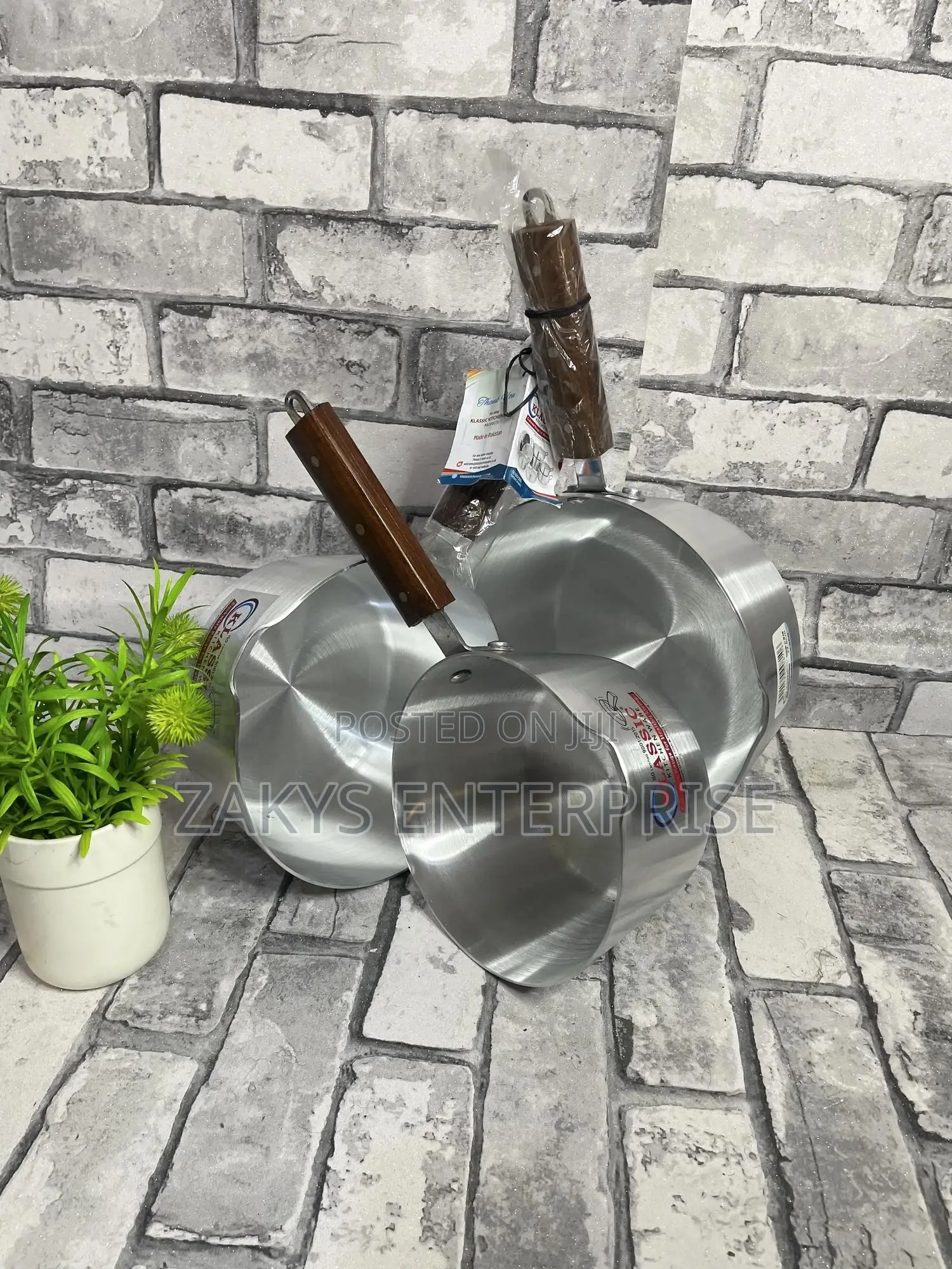 KLASSIC Aluminum Milk Pan 3set( Banku Bowls)