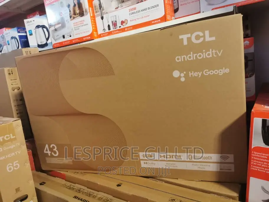 TCL 43” Smart Android Google TV