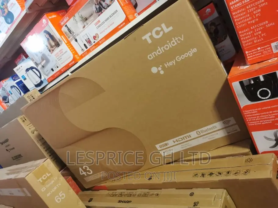 TCL 43” Android Smart Google FHD TV