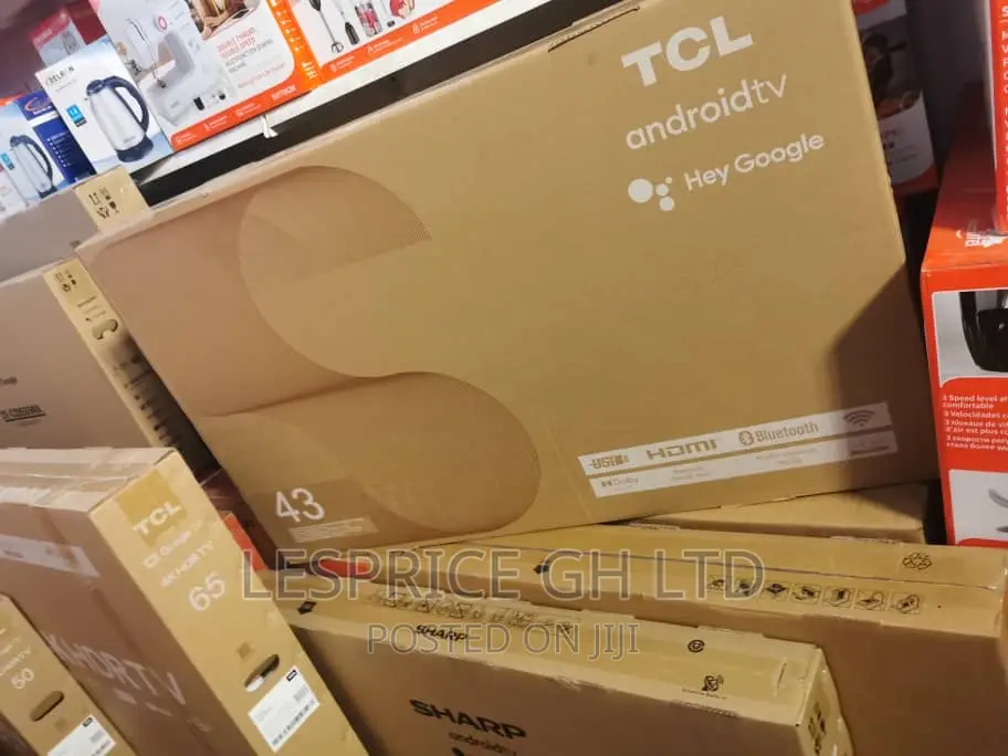 True Colors-TCL 43” Android Smart TV