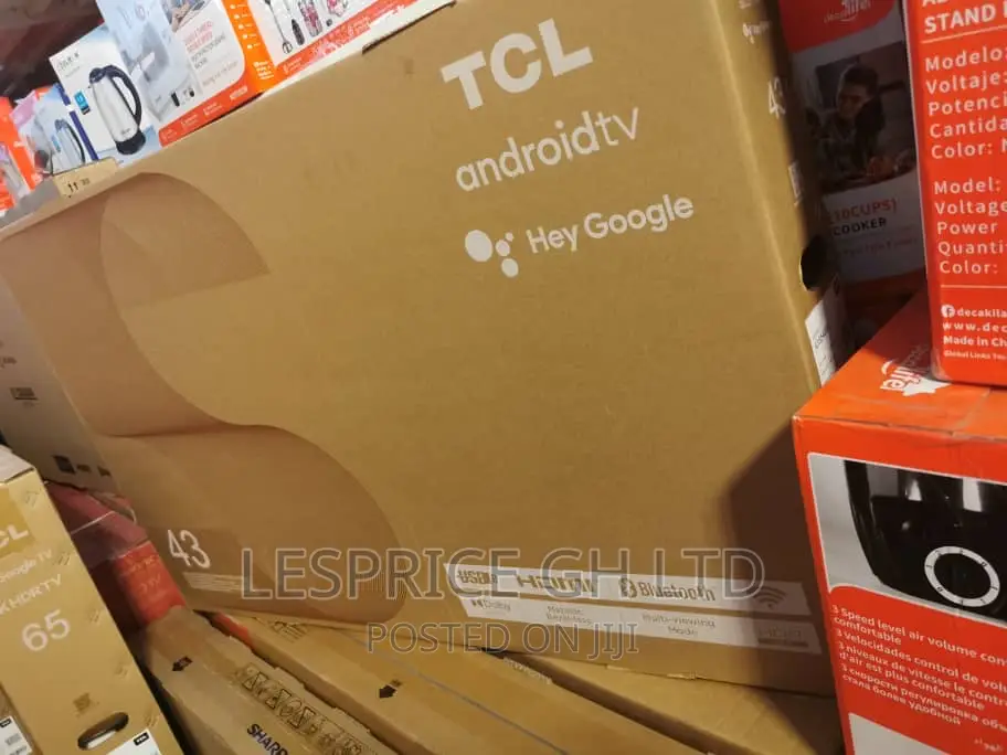 TCL 43” Android Smart Google Wi-Fi TV