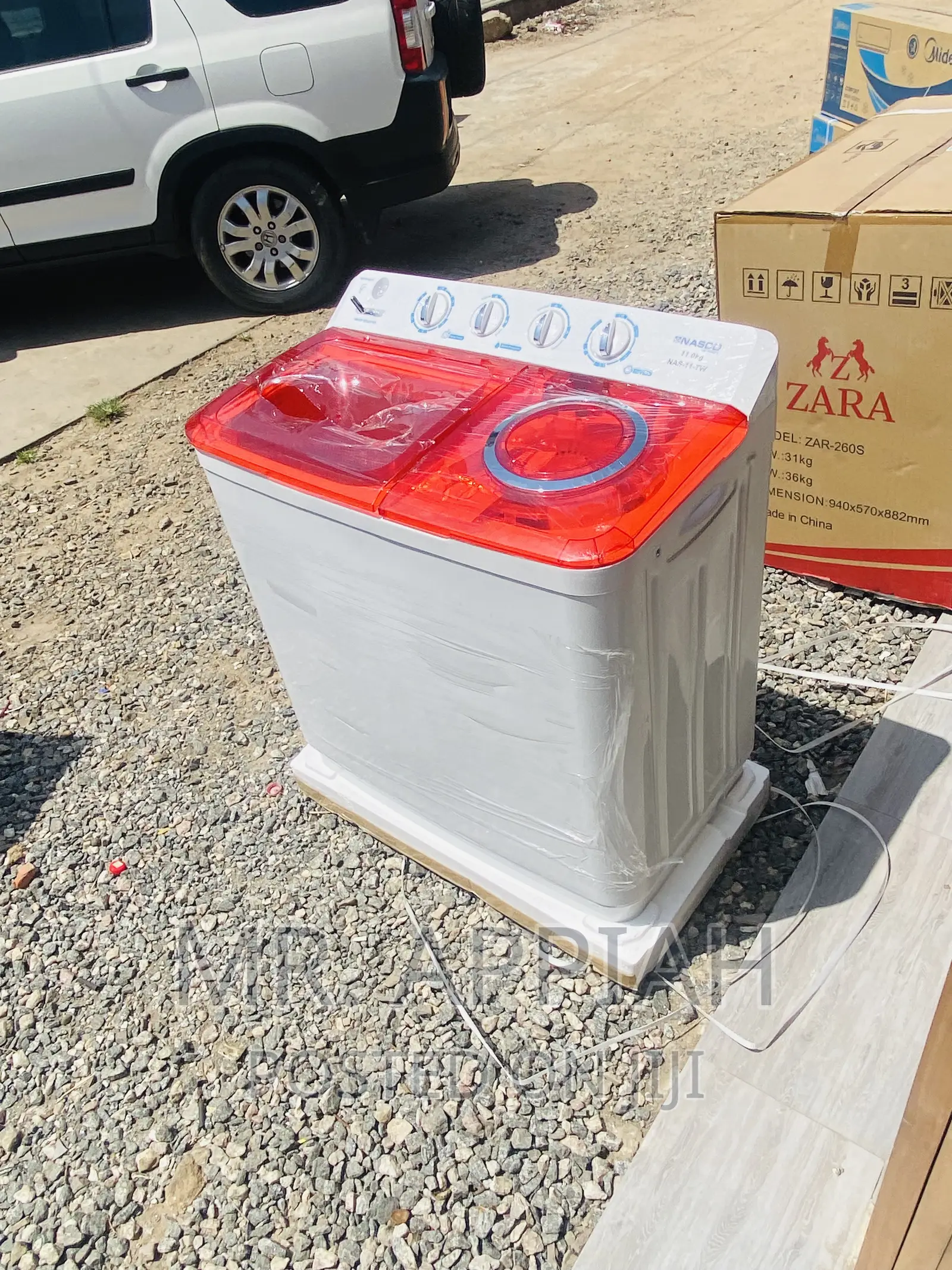 Energy Sufficient Nasco11kg Electric Washing Machine(White)