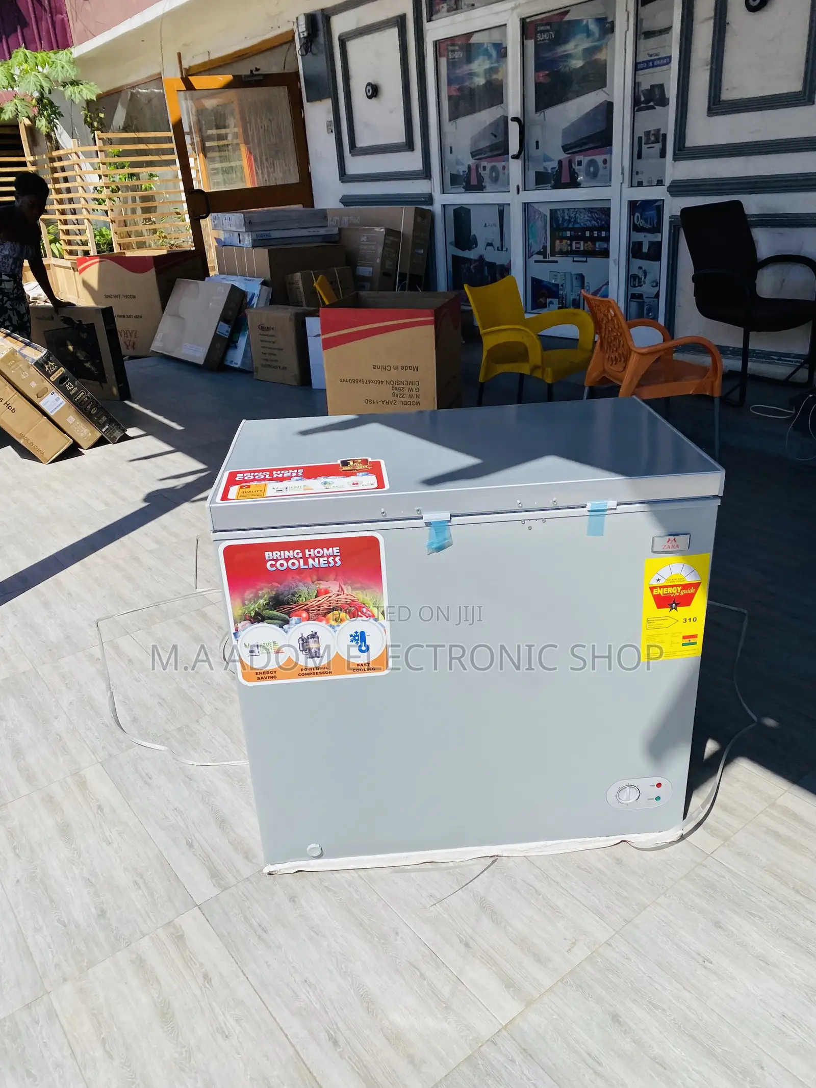 High Quality Zara 260 Single Door Electric Chest Freezer.