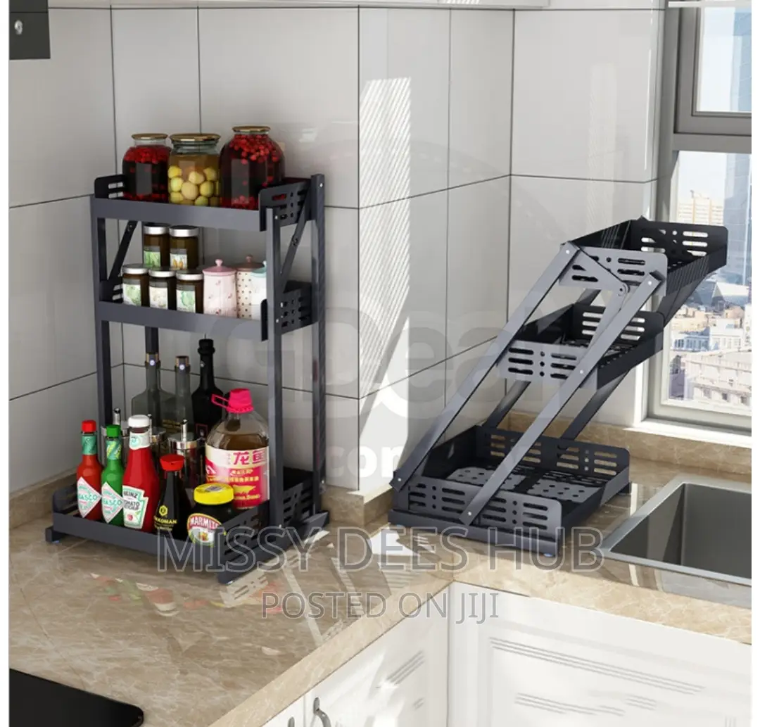 Foldable Seasoning Rack / Kitchen Organizer