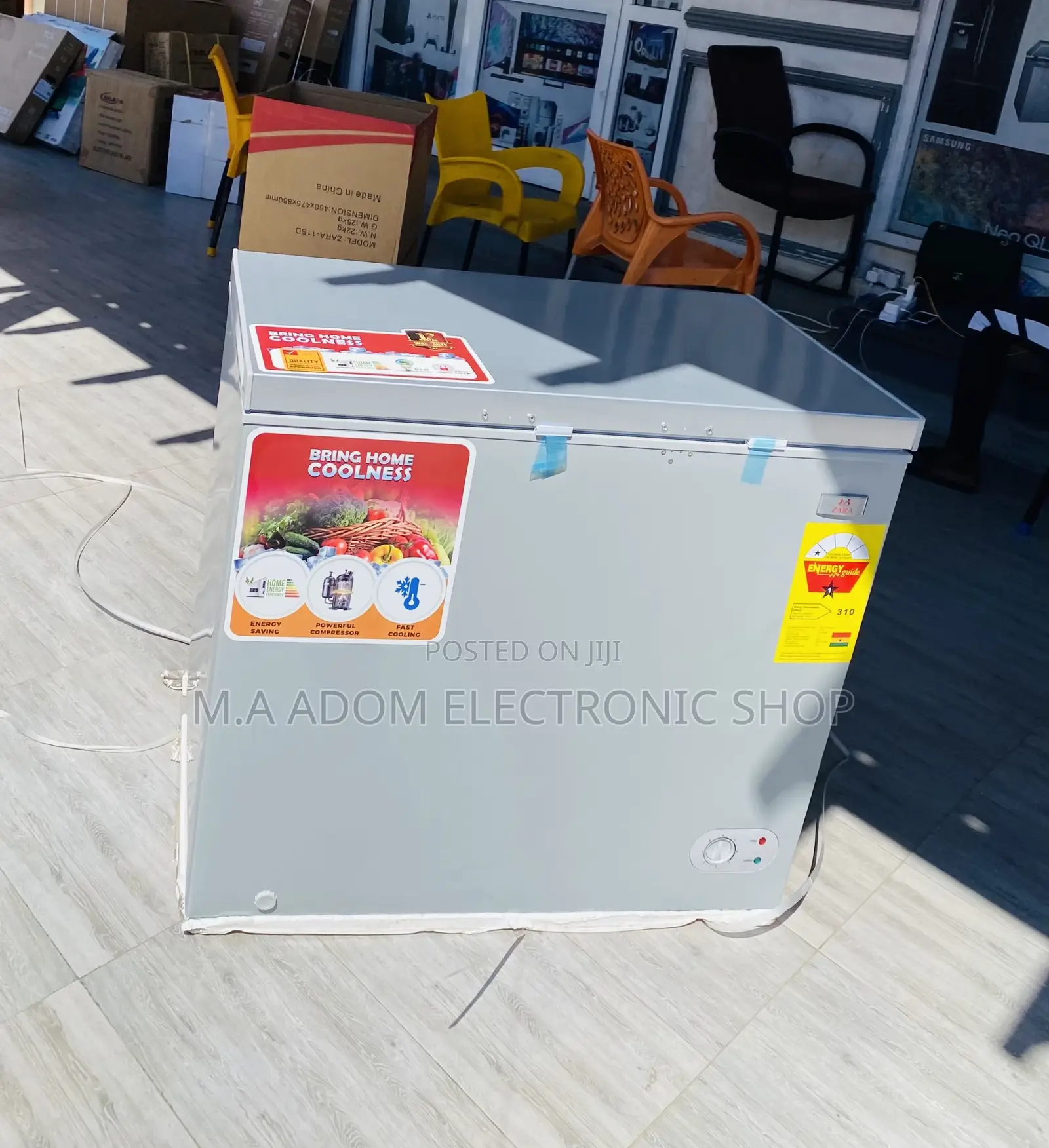 Energy Sufficient Zara 260 Single Door Electric Freezer 