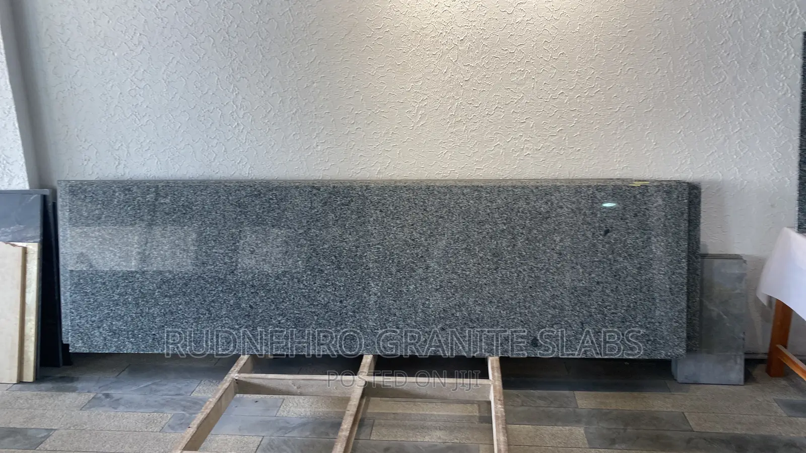 Sesame White Granite Slab