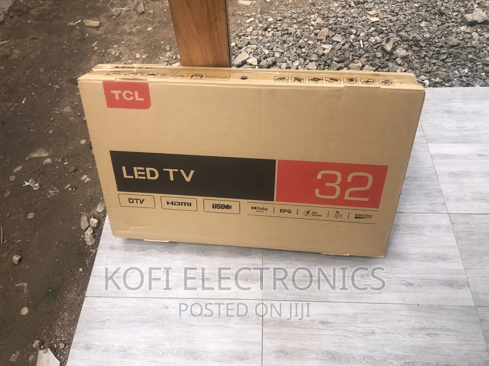 Durable TCL 32 Inch Satellite Digital LED TV (32D3000)