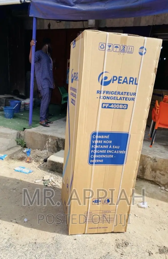 Hit Us for Pearl PF-400BG Double Door Refrigerator(Black).