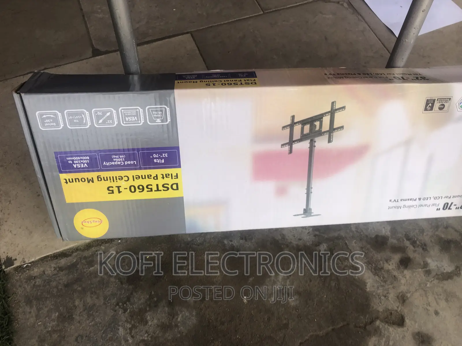 New in Box Adjustable Ceiling Support 32"-70"