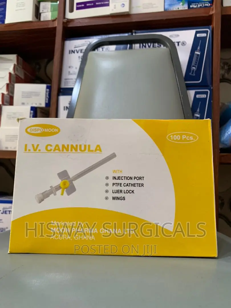 Cannula Yellow 24g