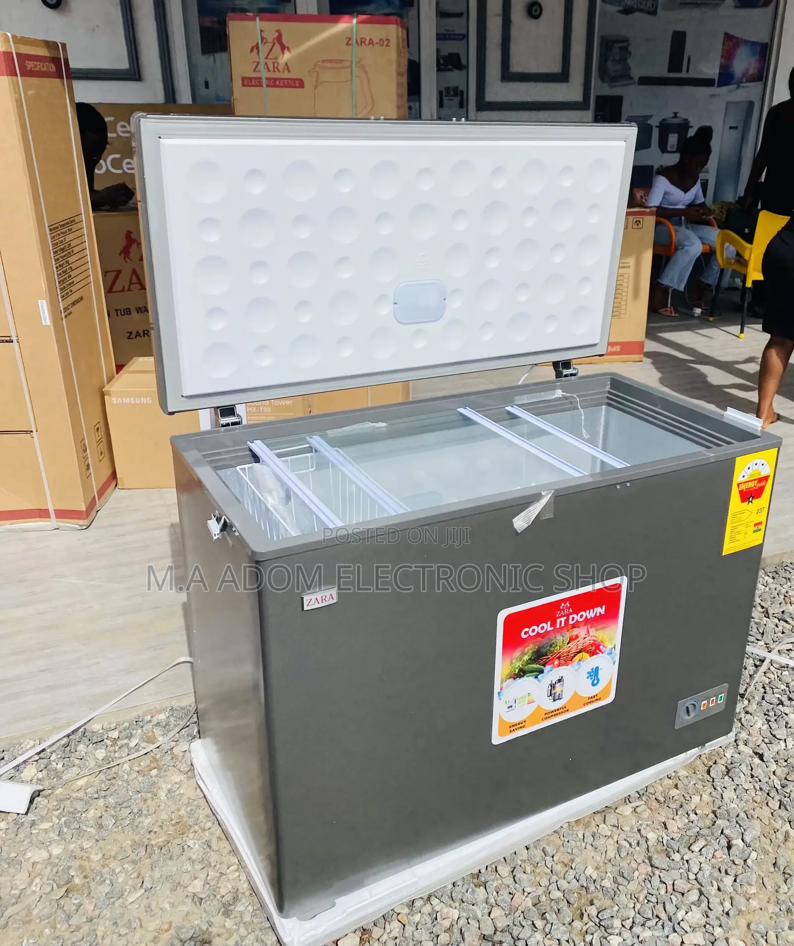 Buy Authentic Zara 360 Single Door Chest Freezer(205ltr) 