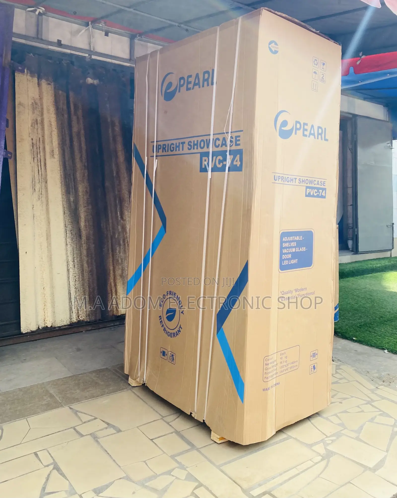 Buy Original Pearl PVC-74 Double Door Display Refrigerator 