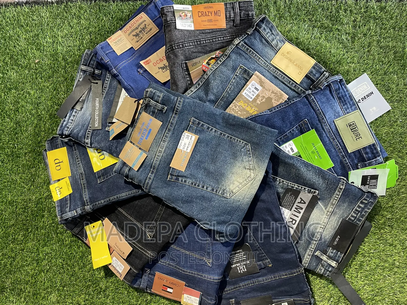 Big Size Jeans Trousers