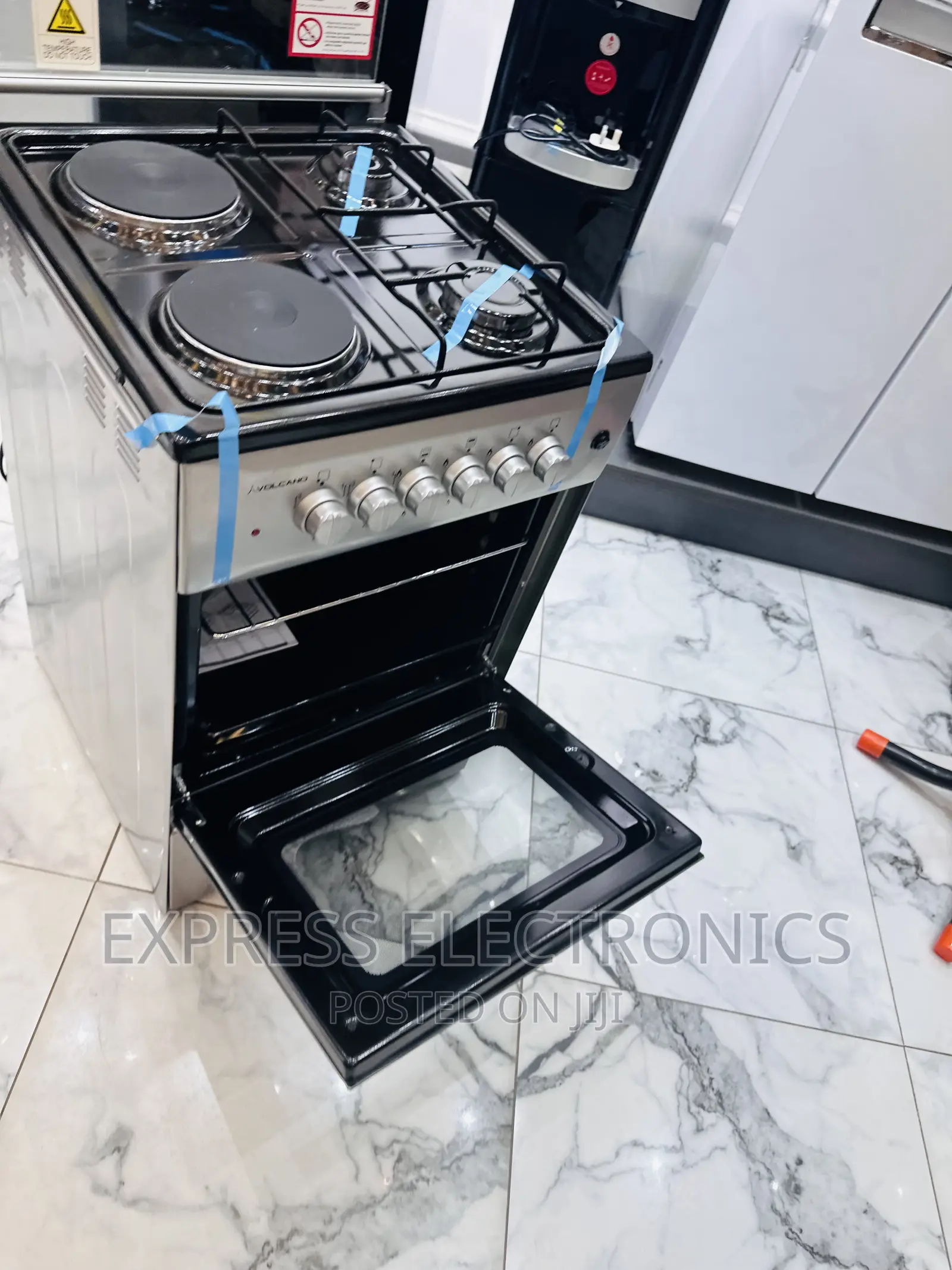 Better Deal on Volcano Gas Cooker Oven 2-2 Sliver