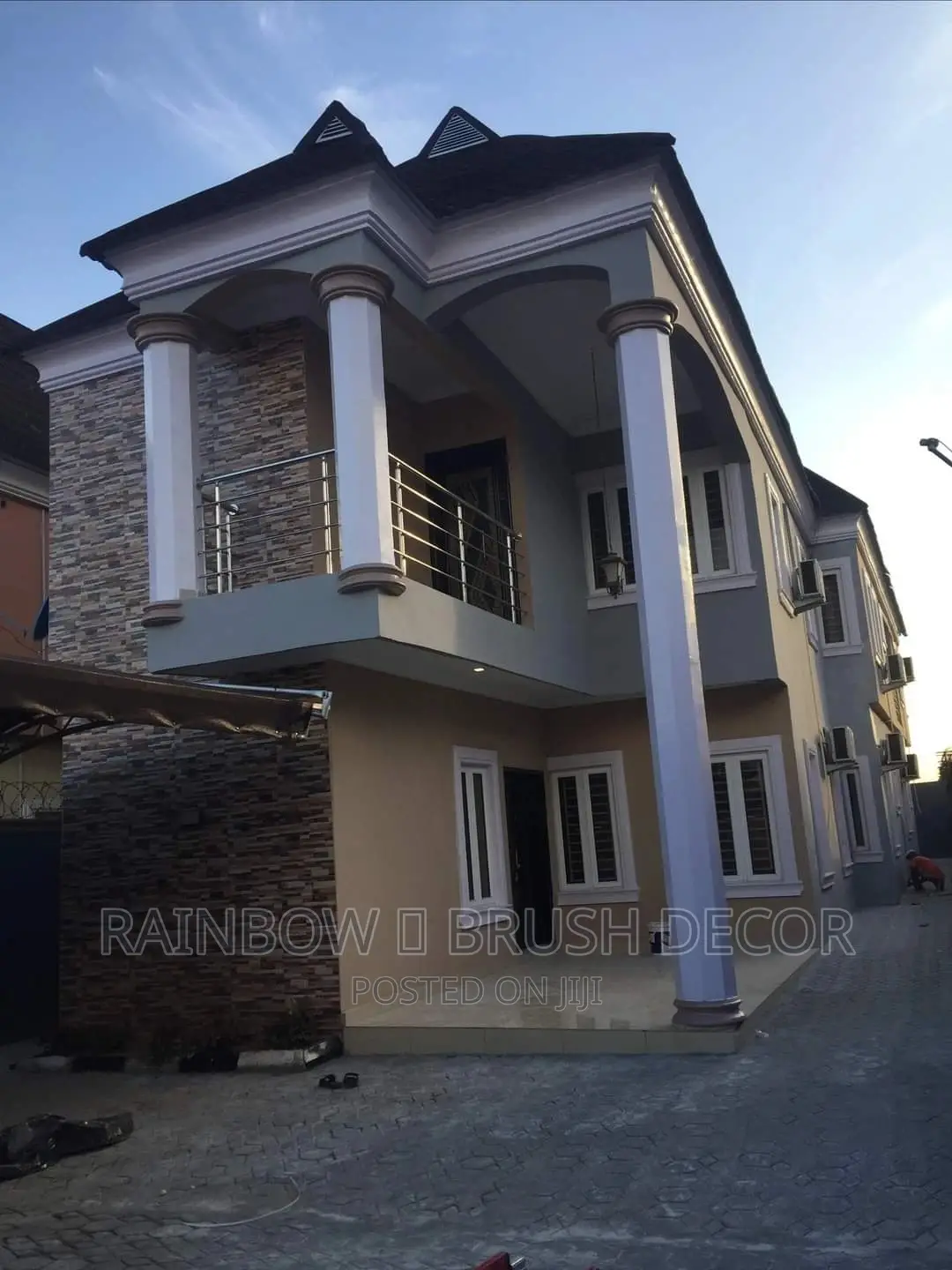 Paint And Application Of Graffiato Paint