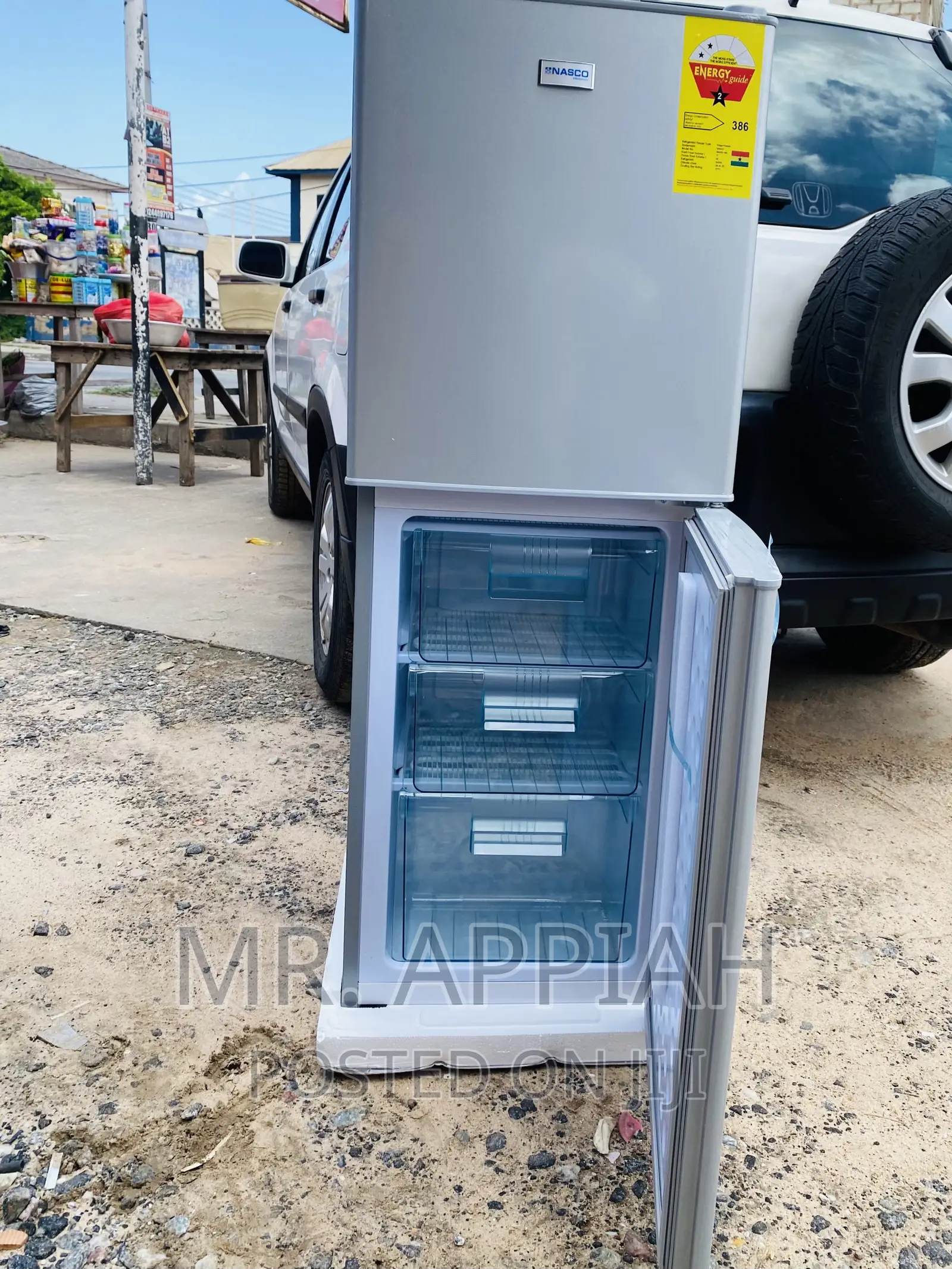 Well Designed Nasco Nascof2-18fl Bottom Freezer Fridge.