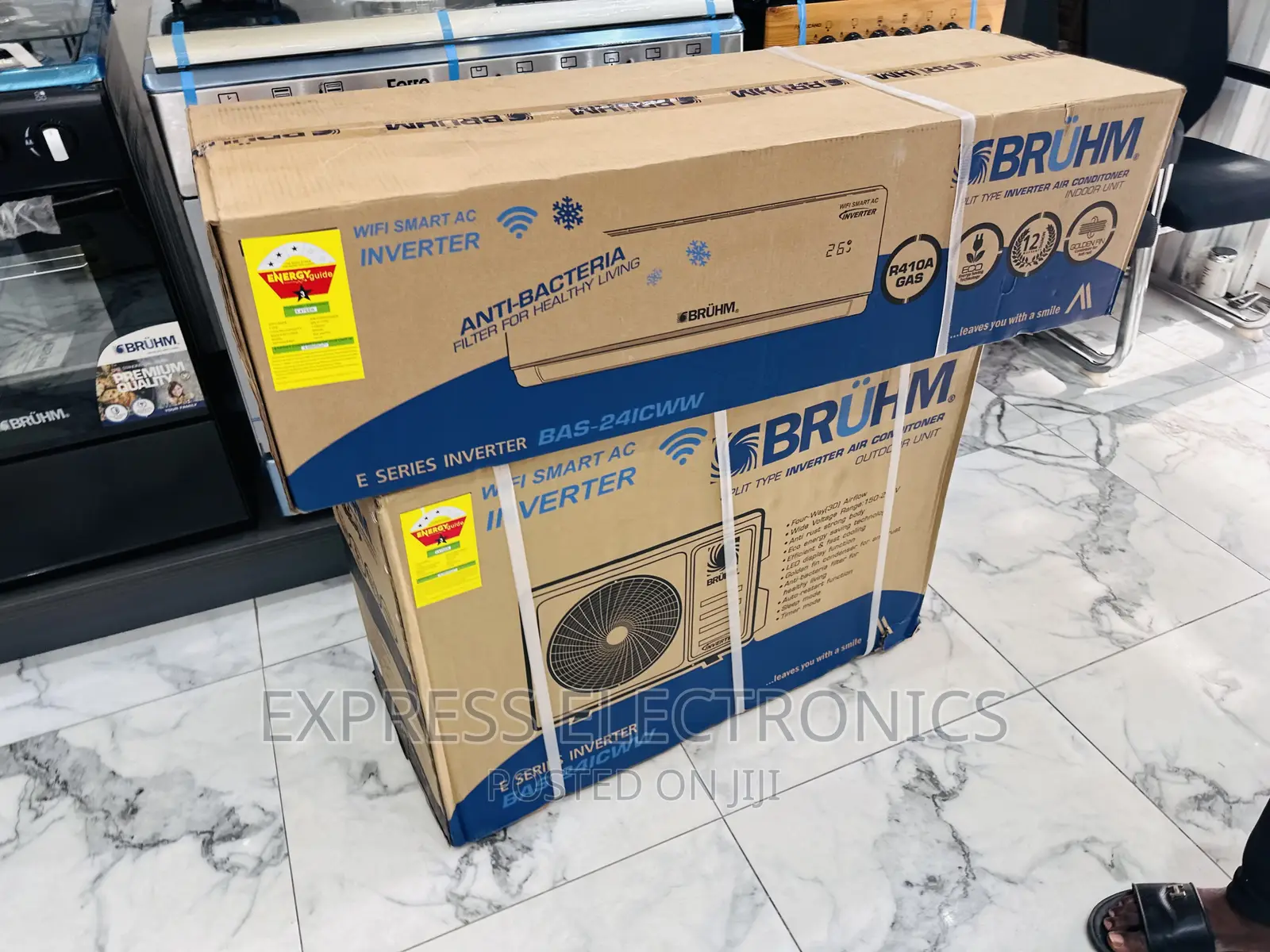 Magic Filter Split Inverter Bruhm 2.5hp AC White