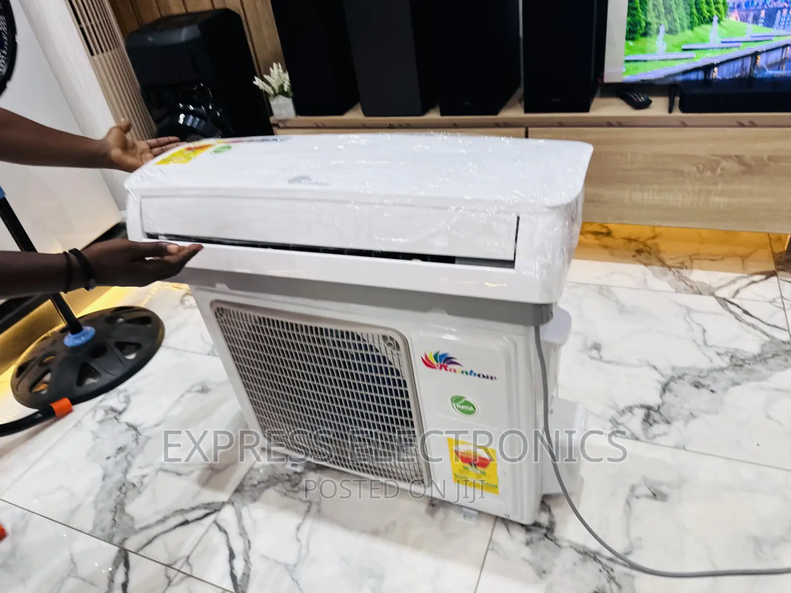 Call and Order for Rainbow Split R410 Gas 1.5hp Ac White