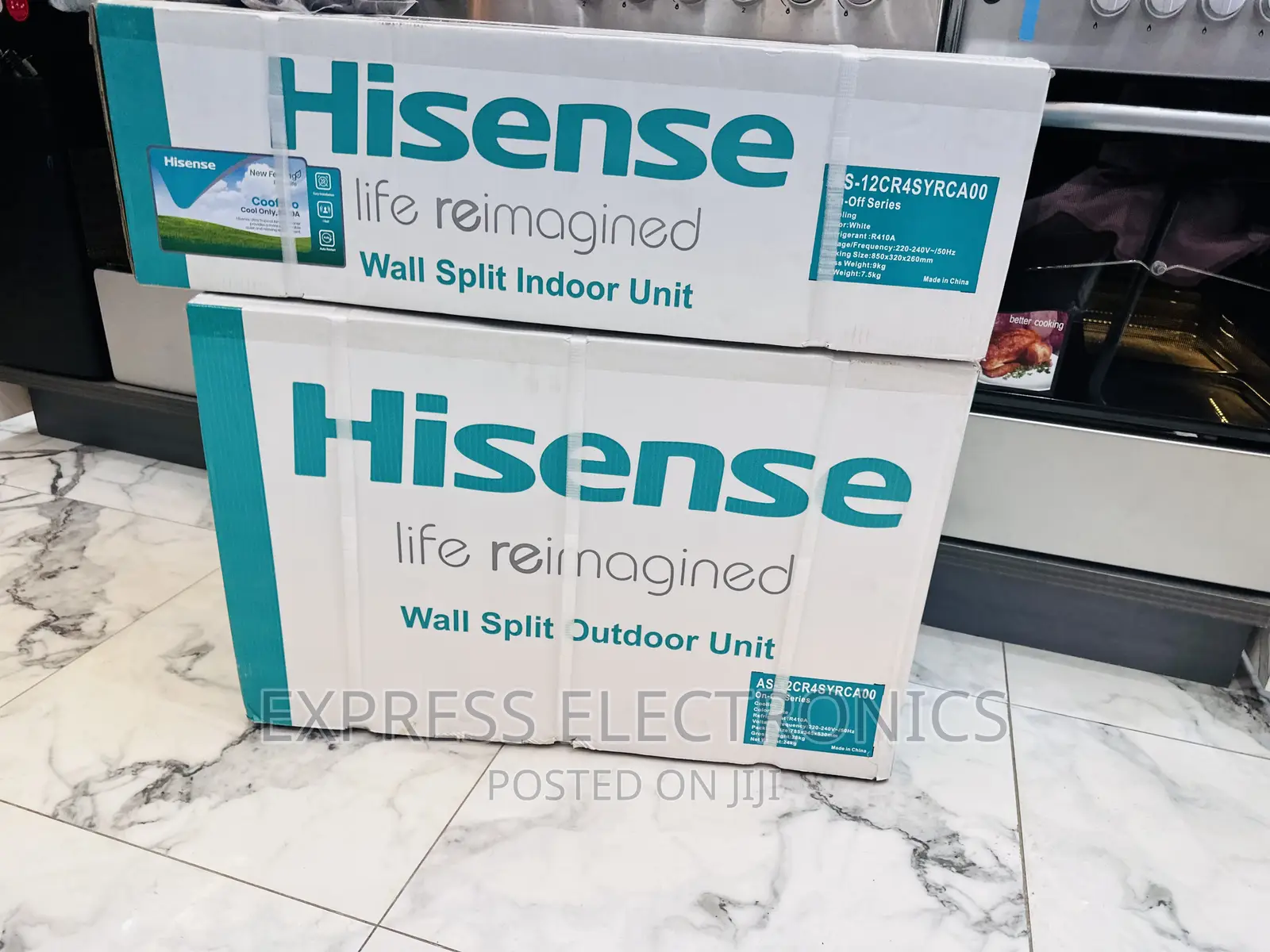 Order for Hisense Split R410 Gas 2.5hp AC White Airfresh