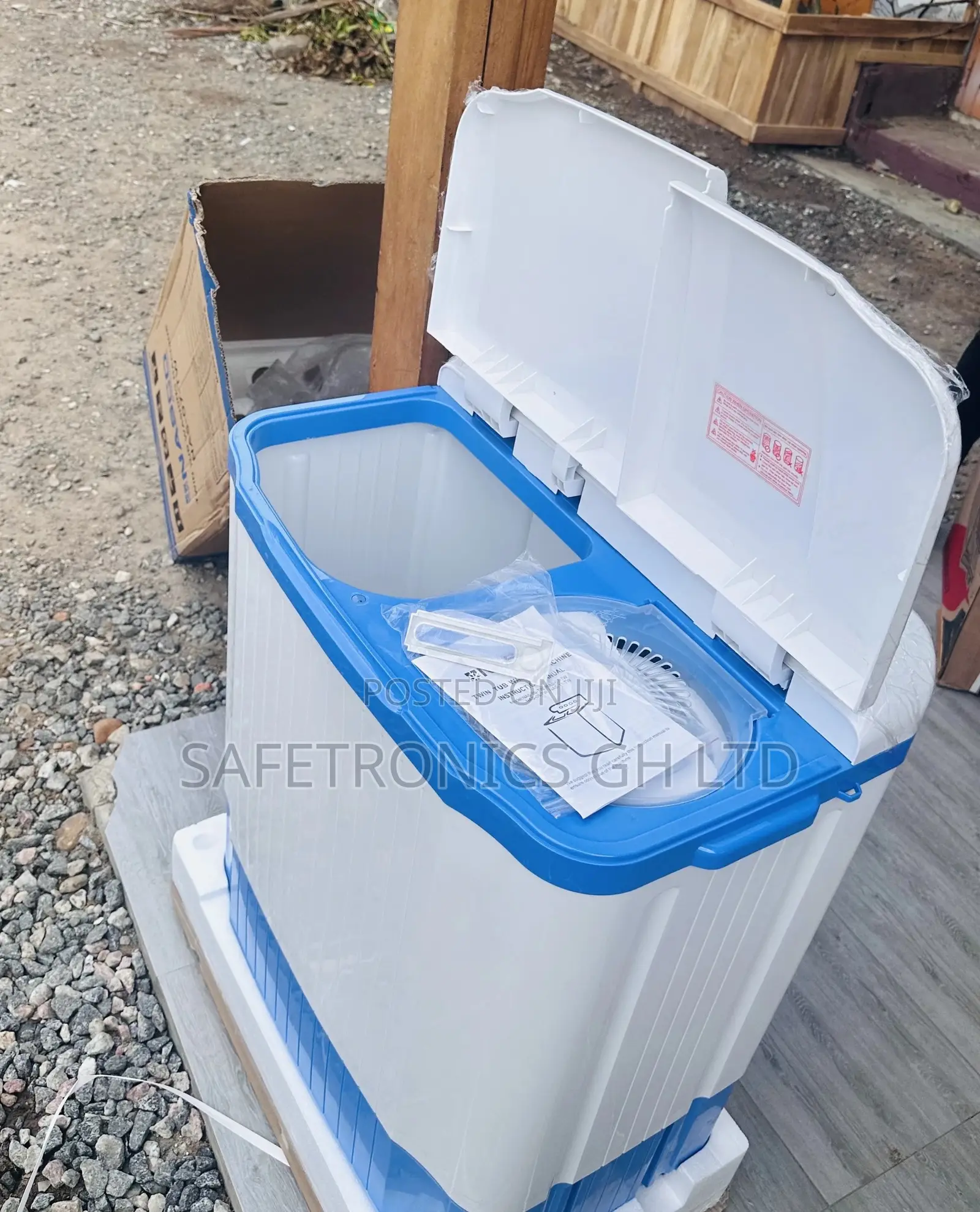 Washingmachine Topload Semiautomatic Nasco 7kg Twintub 
