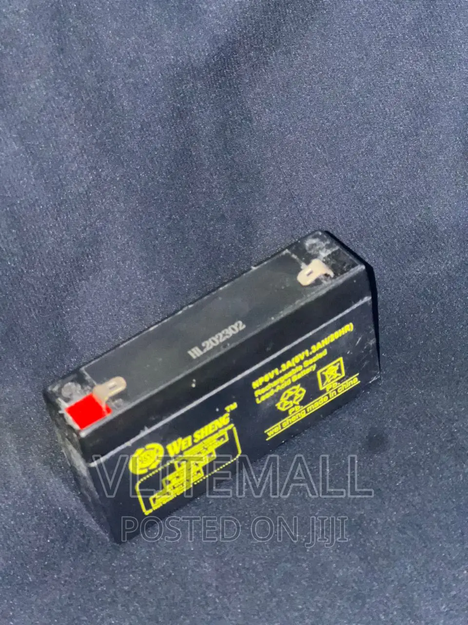 6V 1.3AH Rechargeable Sealed Lead-Acid Battery