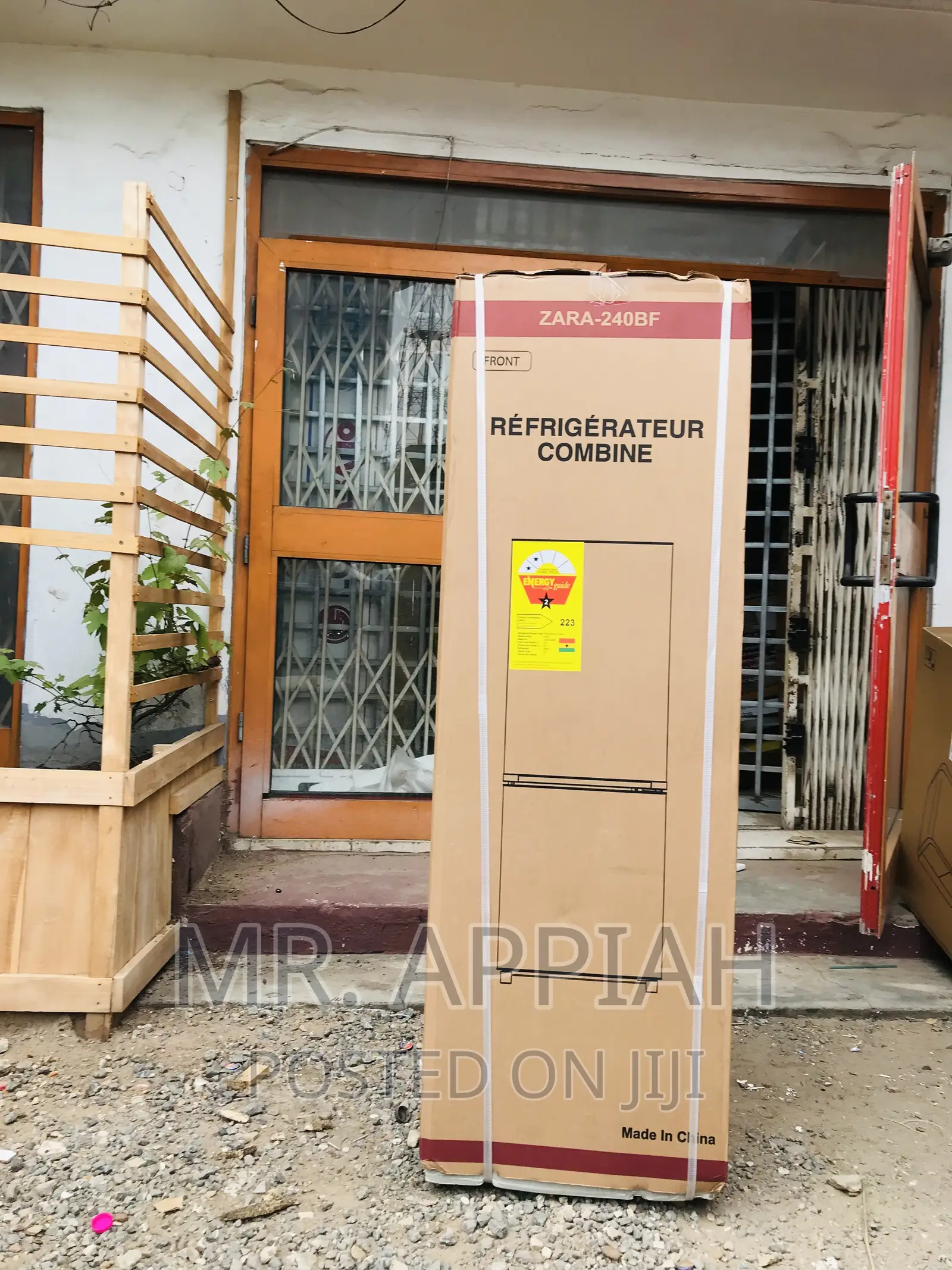 Extremely Cooling Zara 240bf 2 Door Electric Refrigerator.
