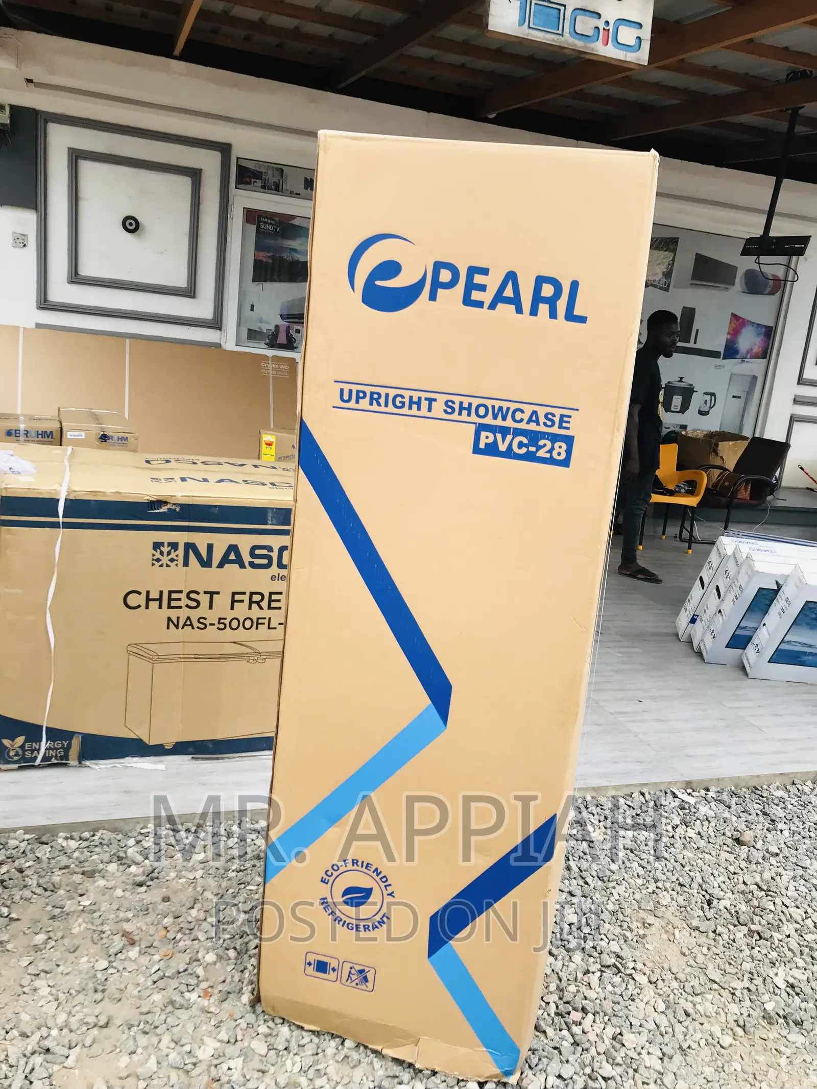 Pearl PVC-28 Electric Display Fridge(178ltr).