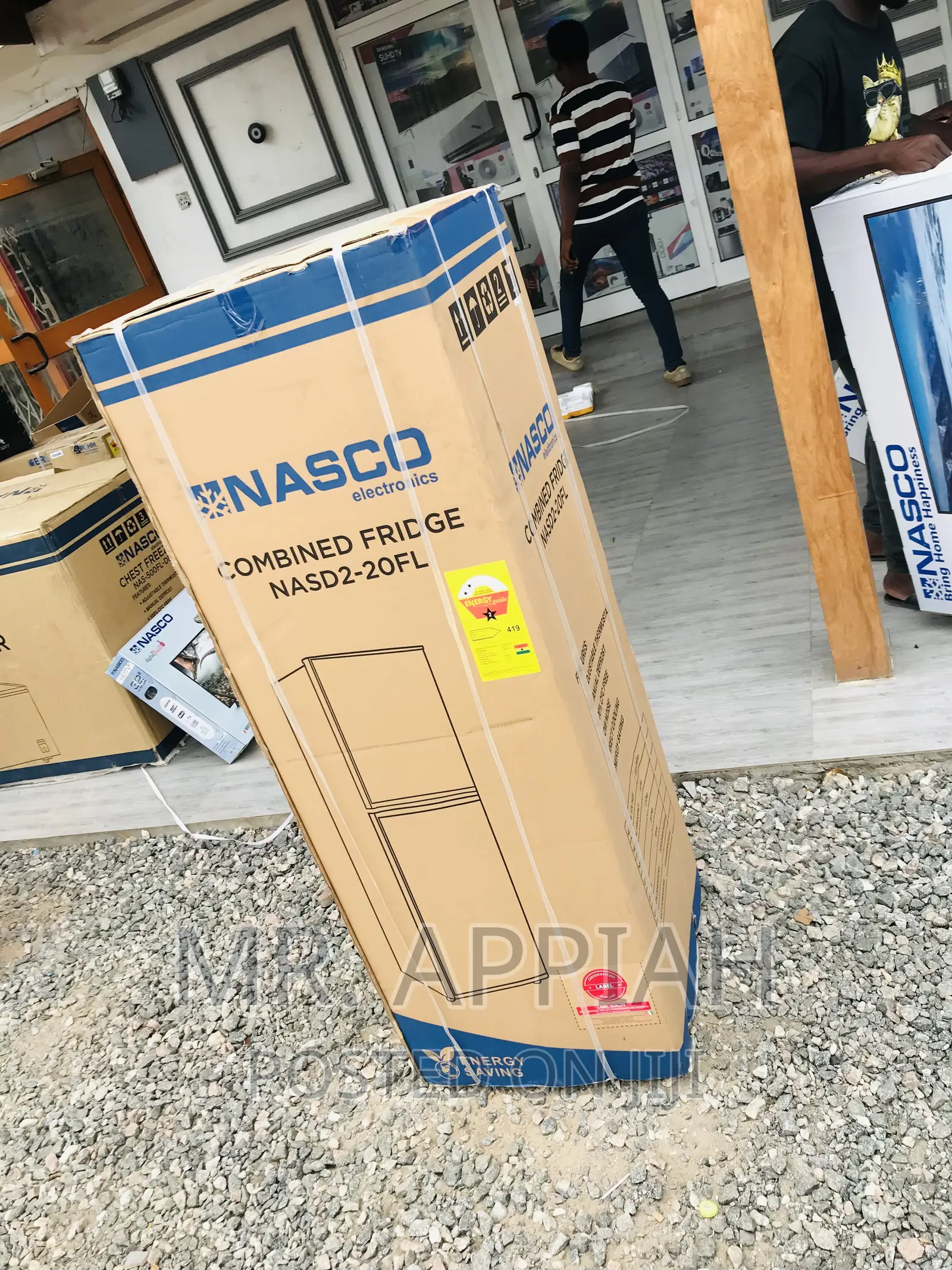 Energy Sufficient Nasco Electric 2 Door Fridge Nasd2-20fl .