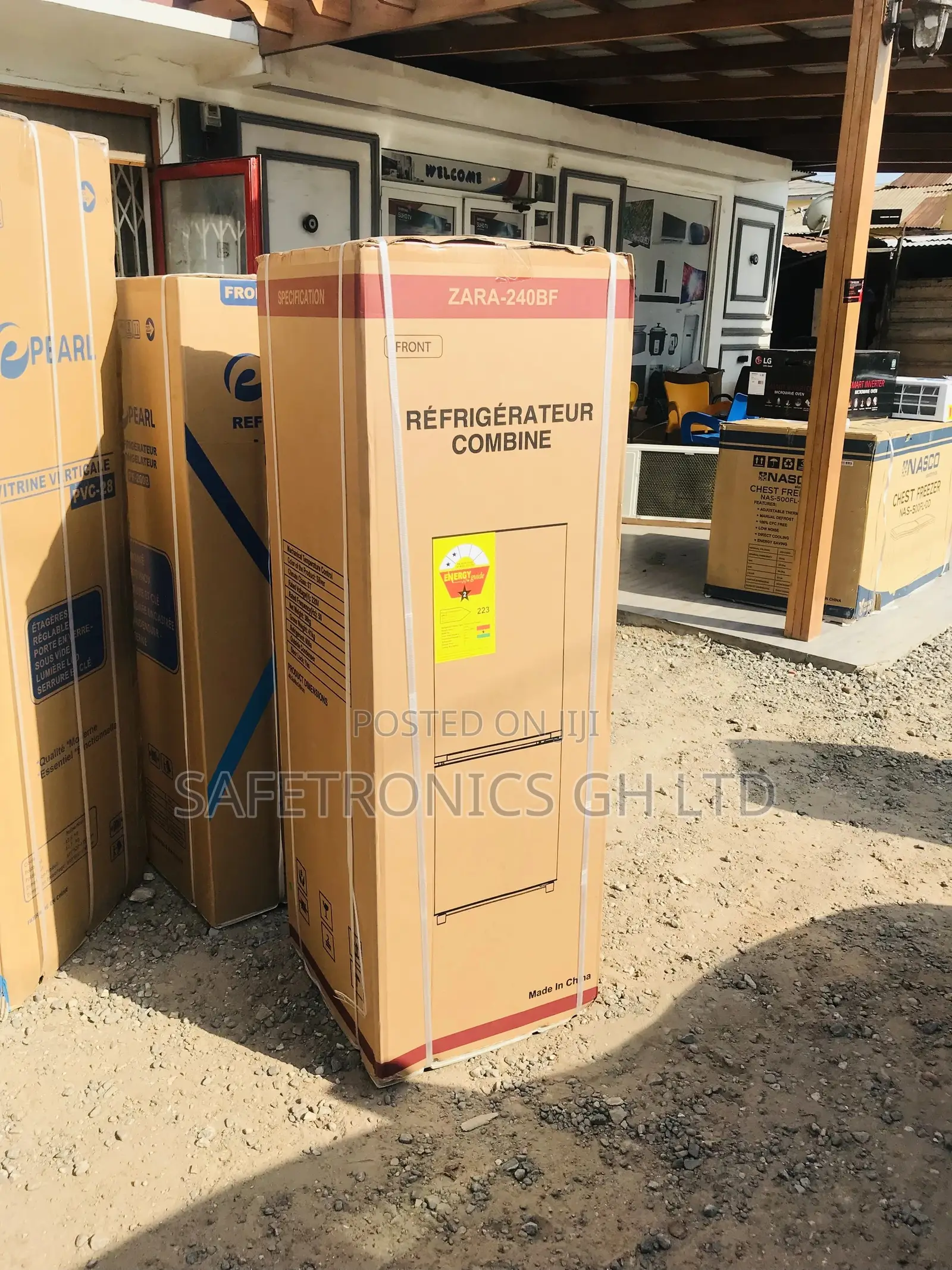  Gray Zara240bf Original Bottomfreezer Fridge Doubledoor 