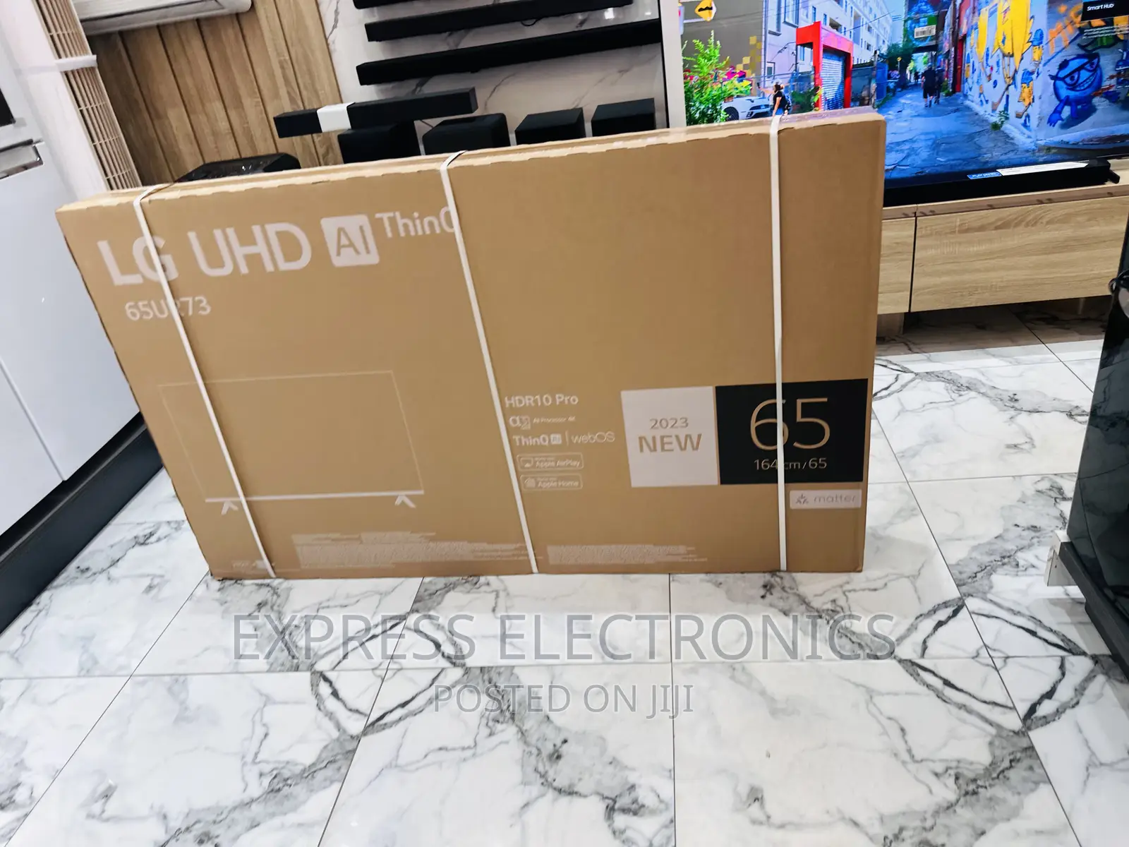 Enjoy Netflix on LG Smart UHD Smart 65”UR730