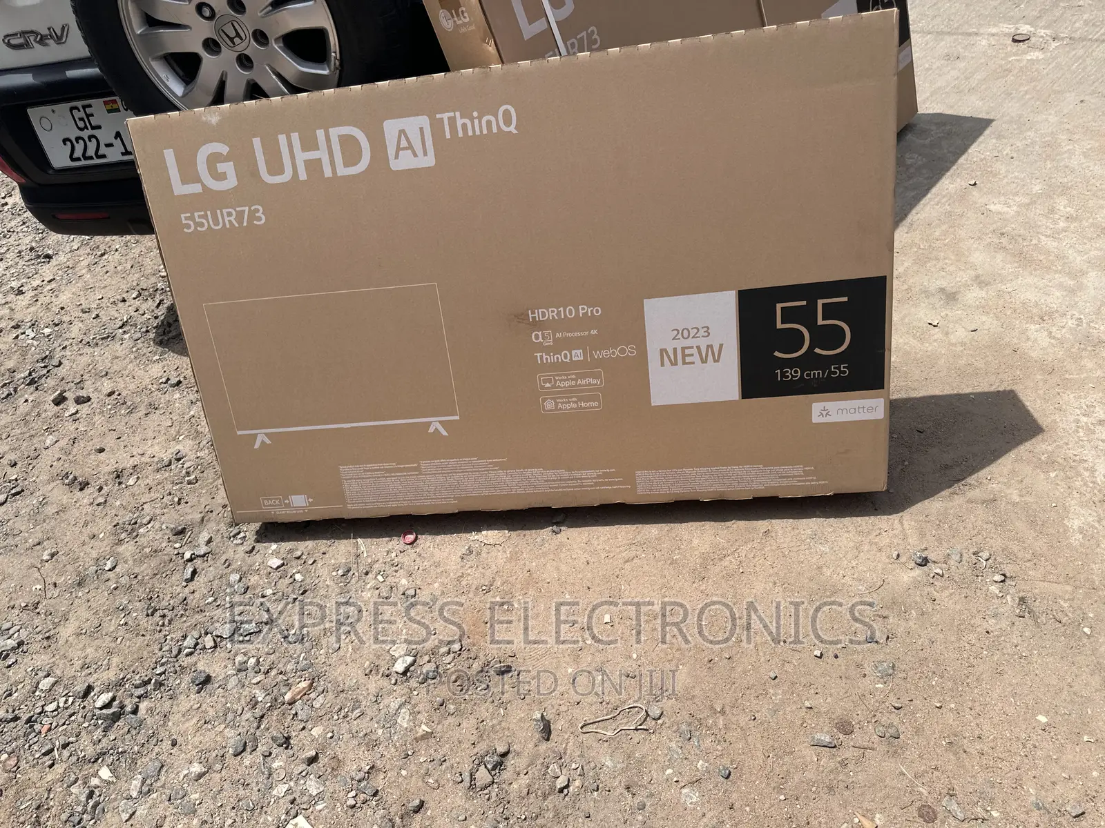 High Brightness New LG UHD Smart LED Screen 55”UR730