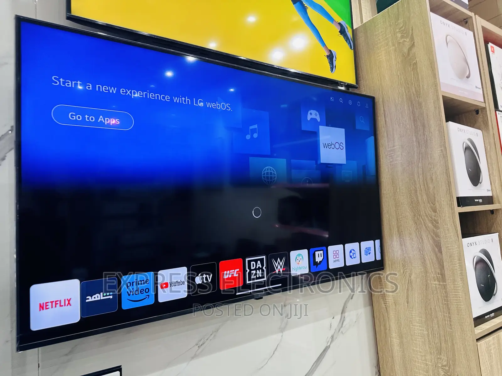LG UHD Smart Glossy LED Screen 55”Ur730