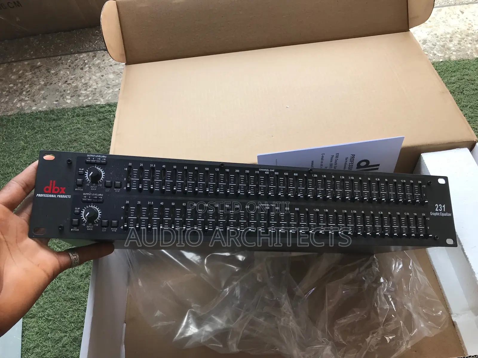 Dbx Double Equalizer 231 2-series Equalizer