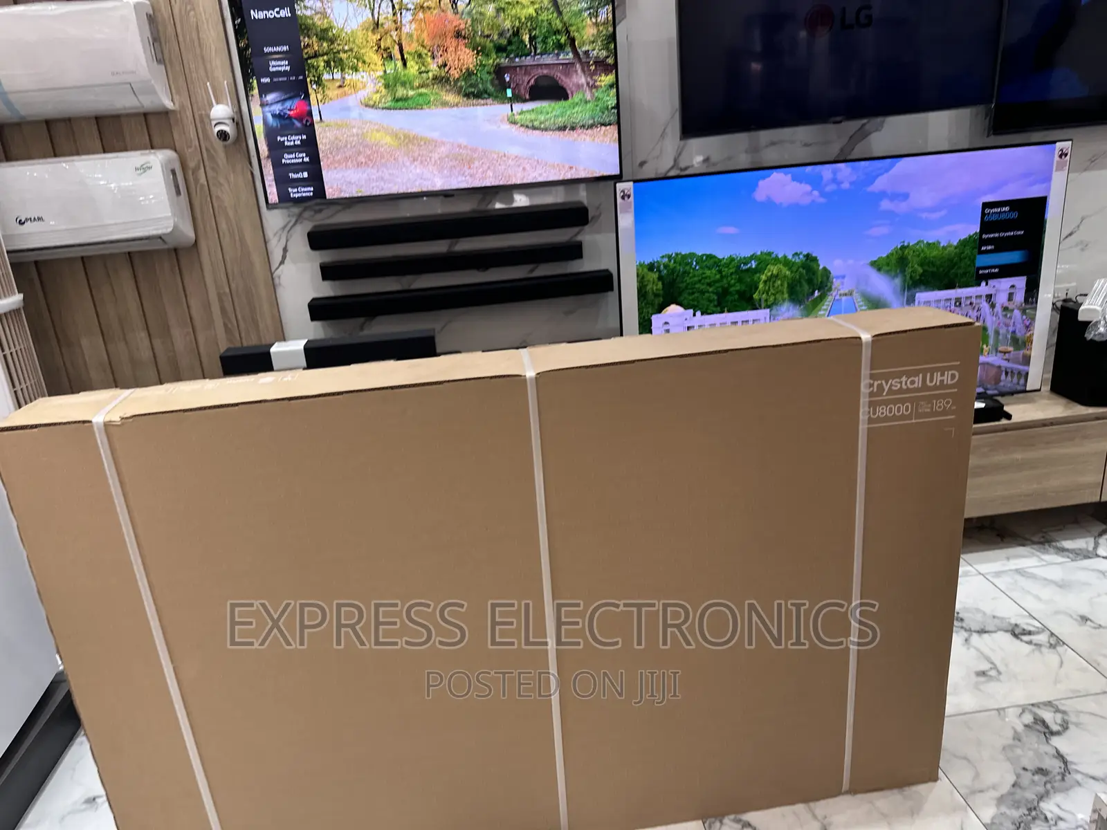 Samsung Uhd 75”Cu8000 Google Play Smart Uhd